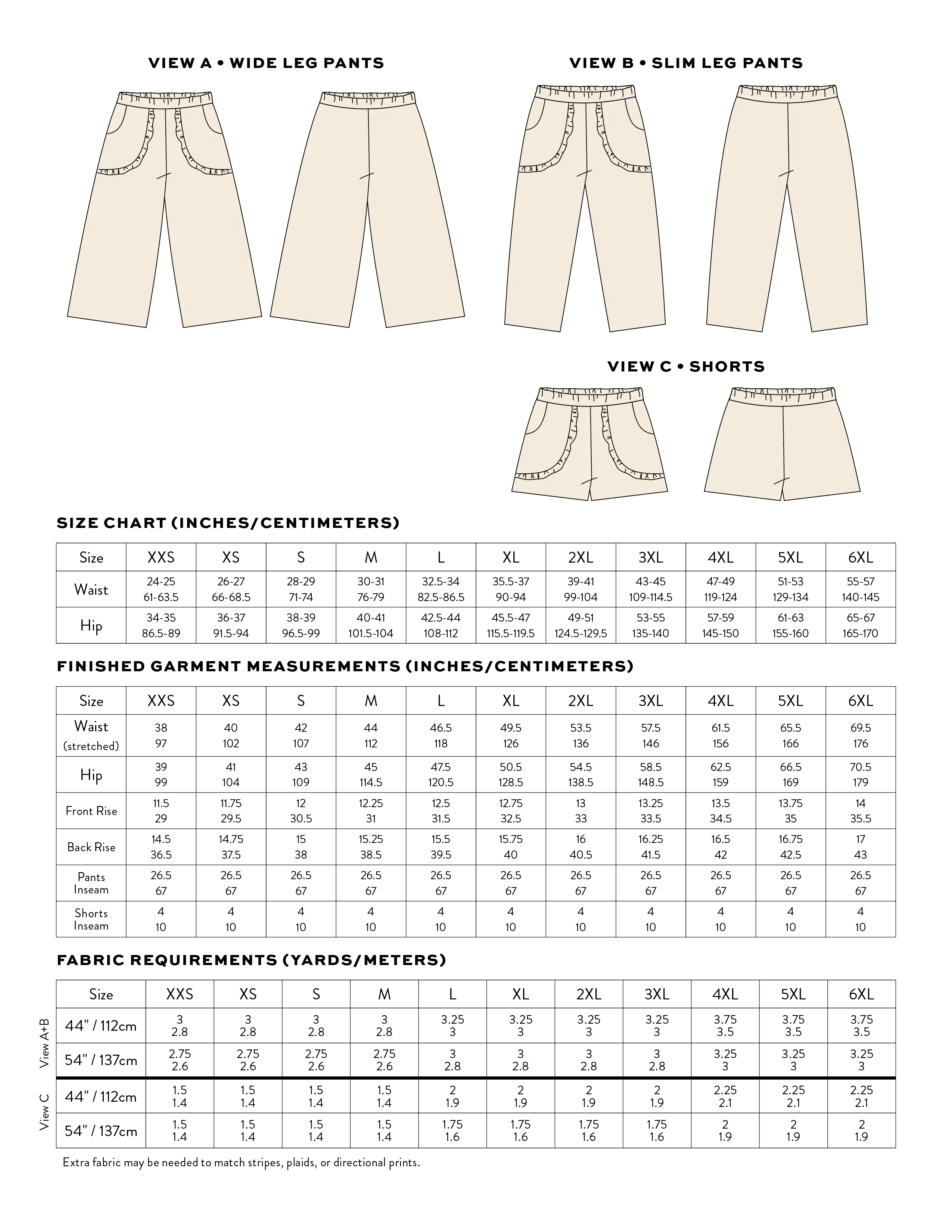 Apron Pocket Pants PDF Sewing Pattern - Image 20