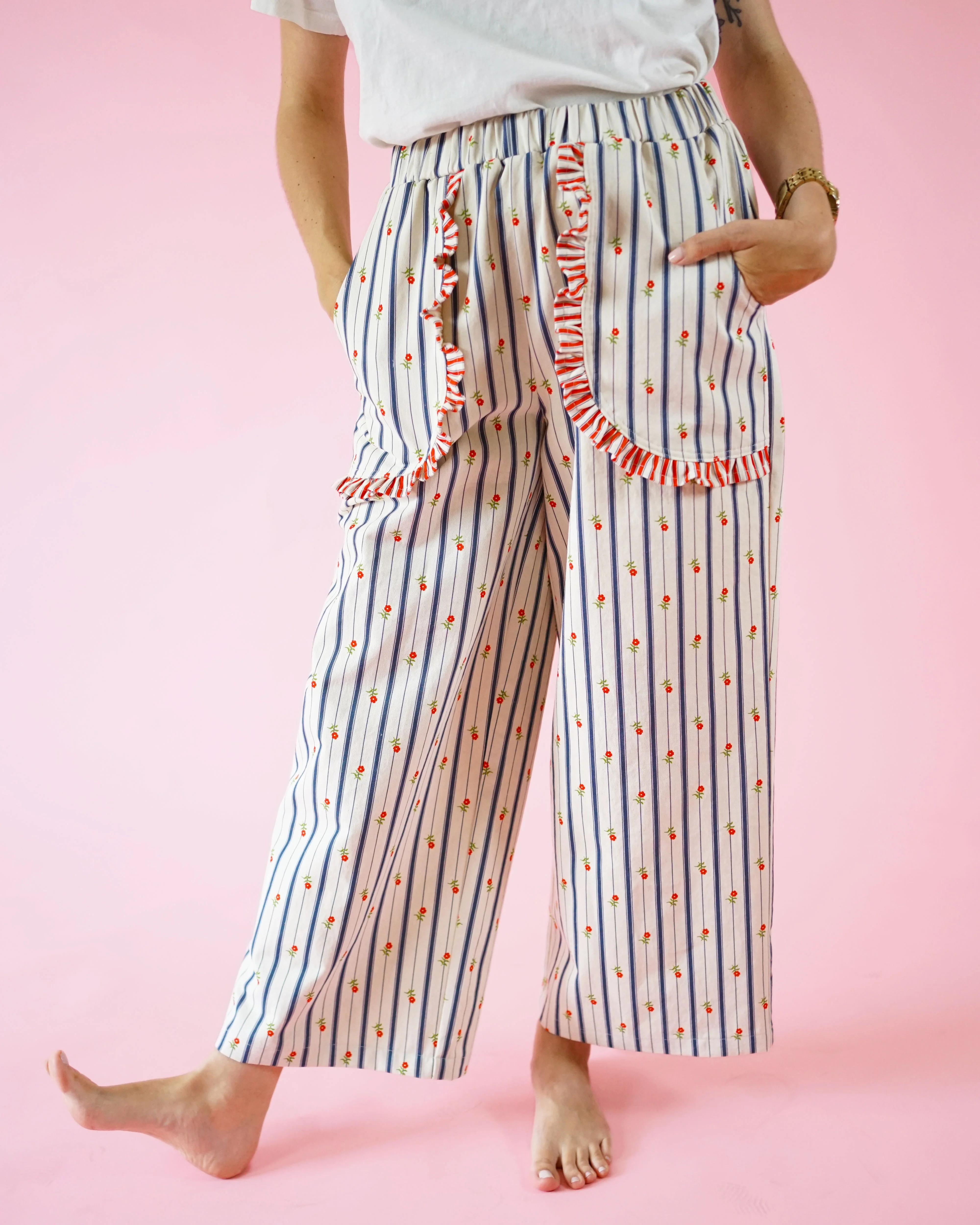 Apron Pocket Pants PDF Sewing Pattern - Image 3