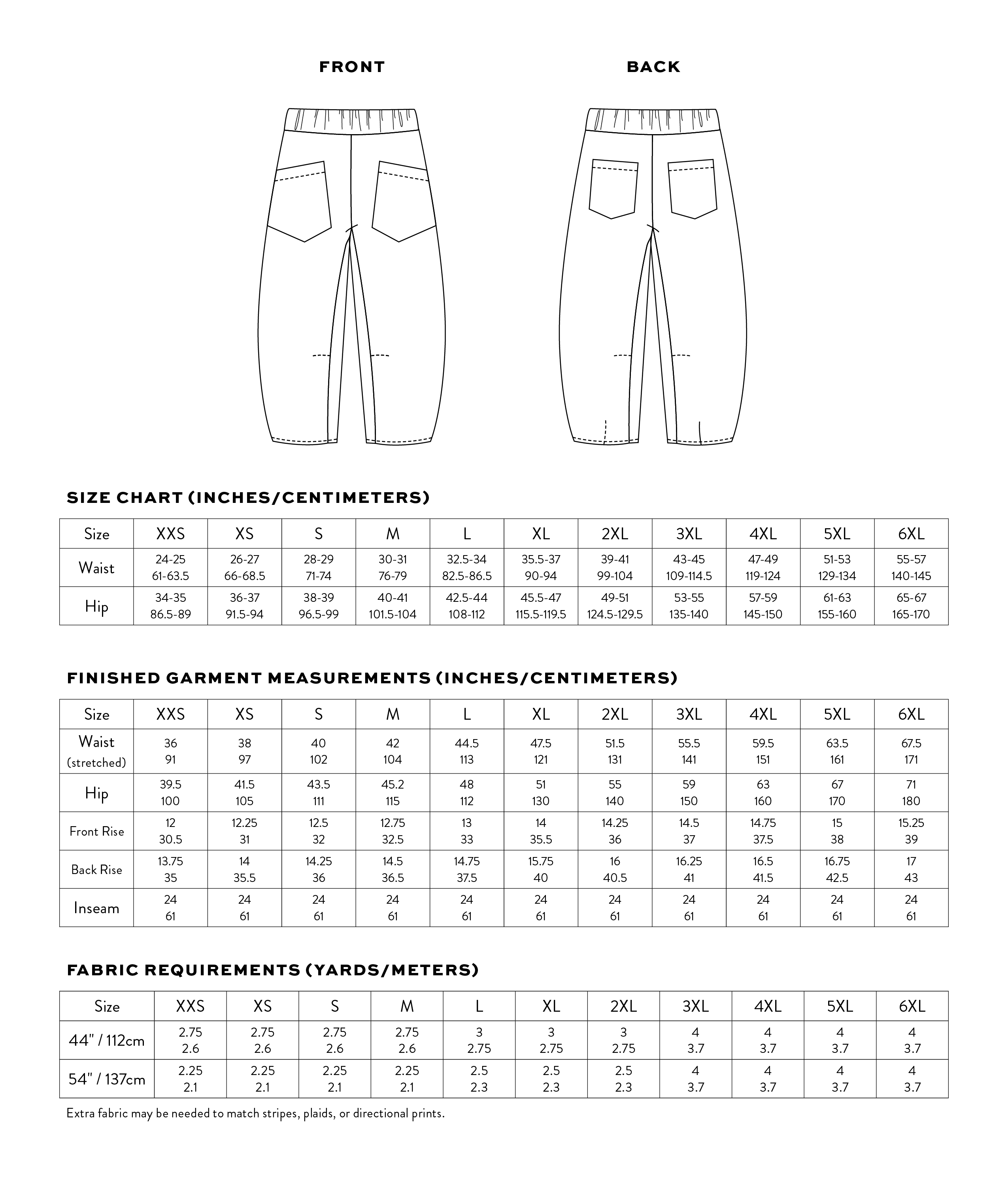 Archer Work Pants PDF Sewing Pattern - Image 19