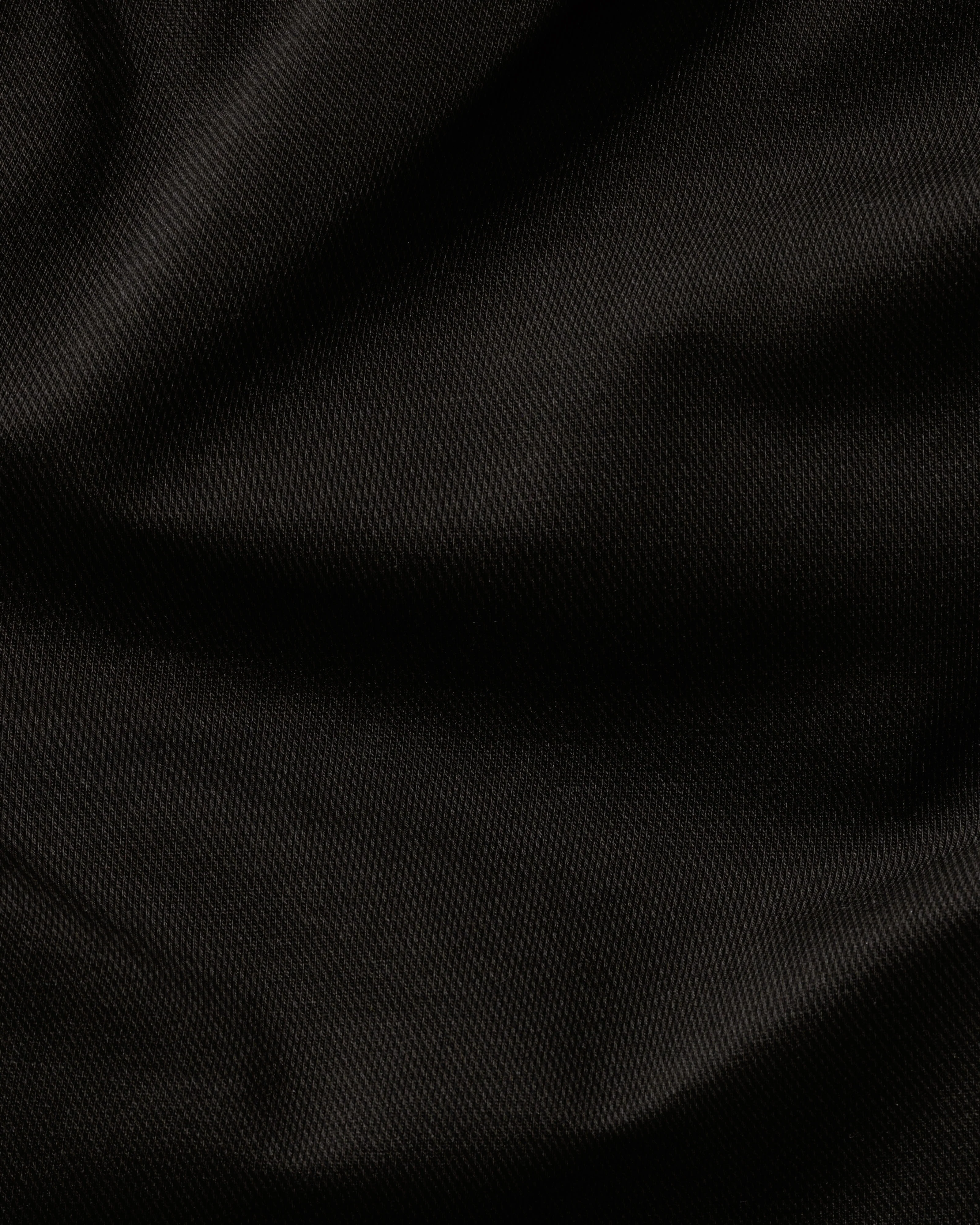Black Washed Cotton Twill - Image 2