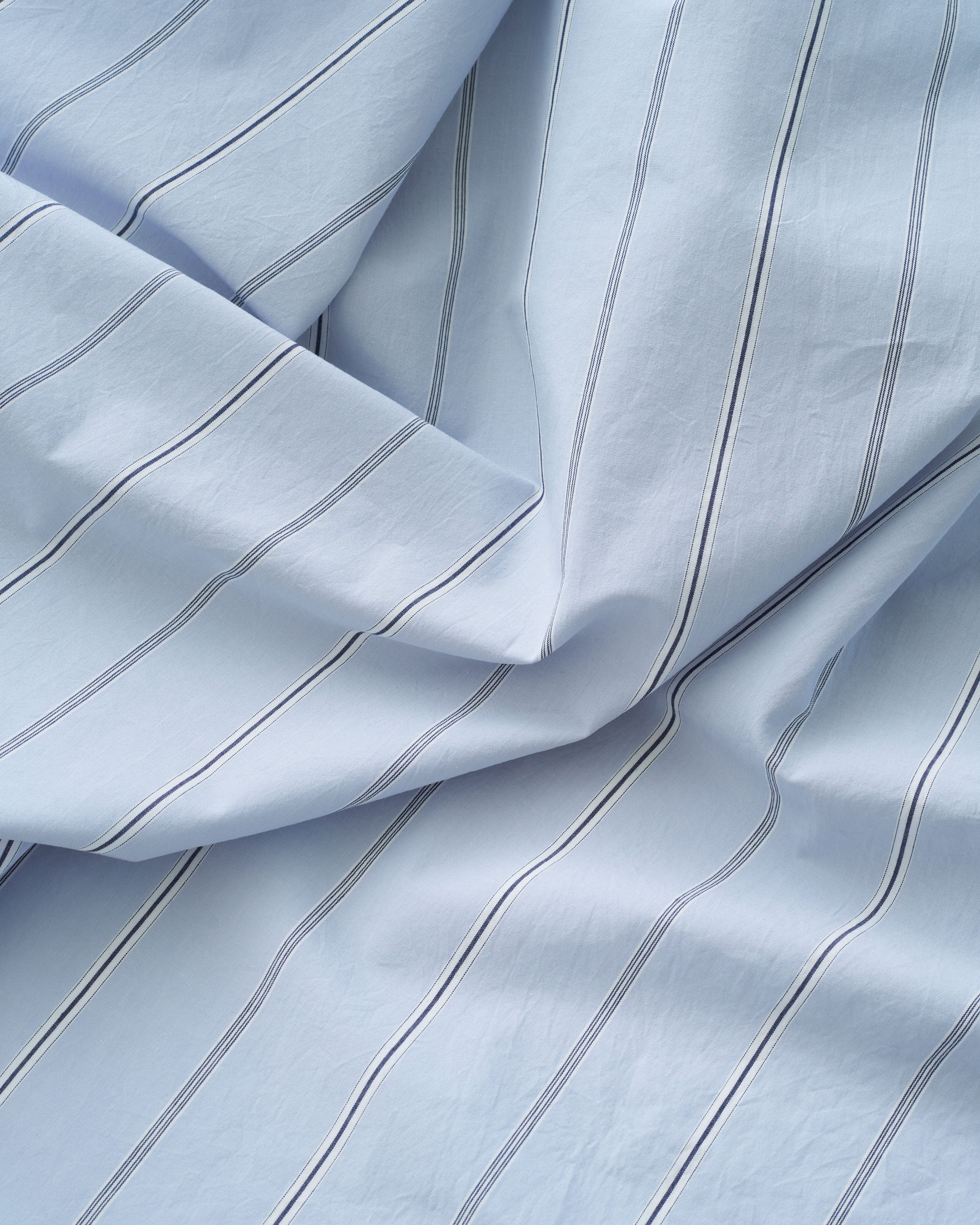 Blue Fog Premium Striped Cotton