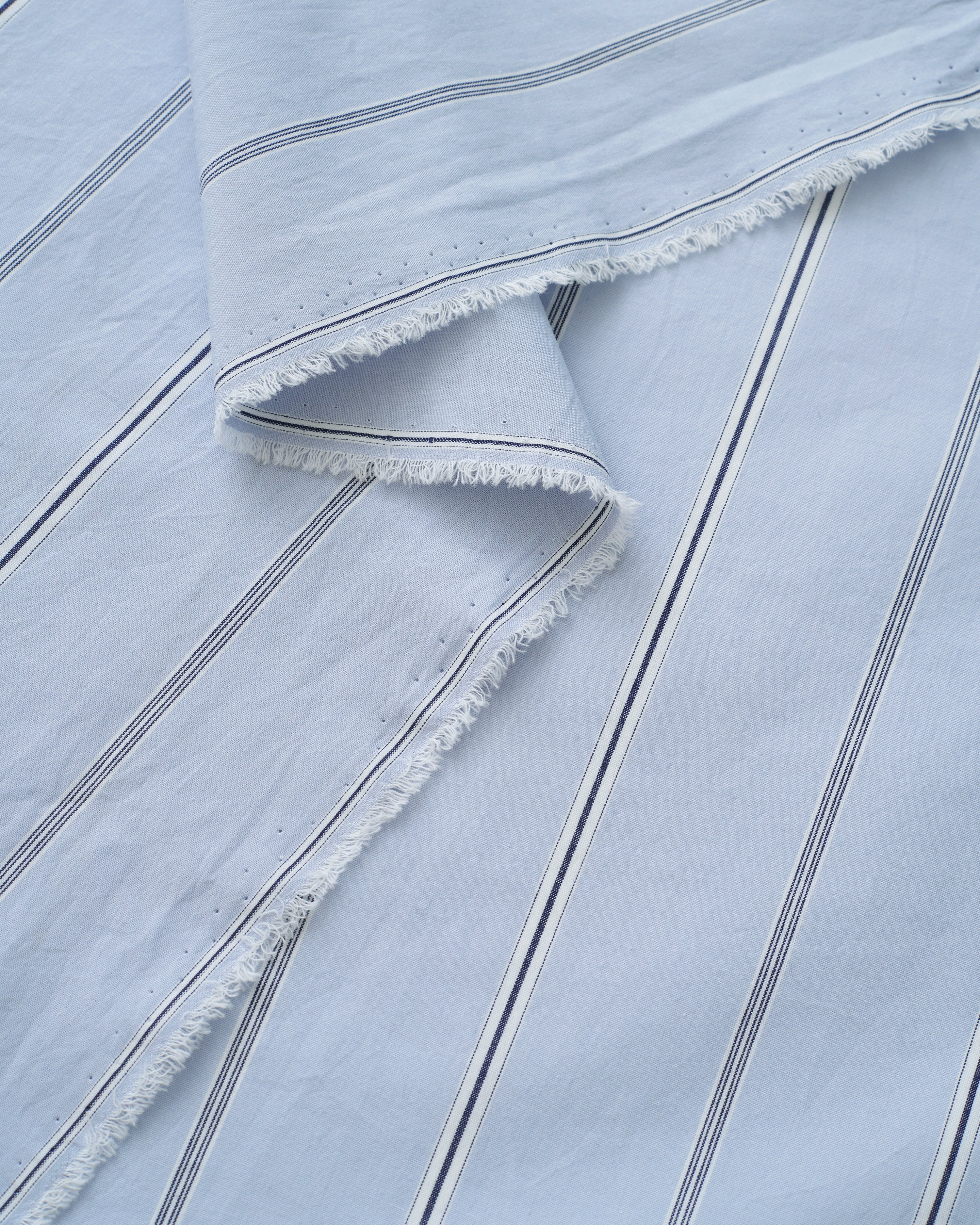 Blue Fog Premium Striped Cotton - Image 3
