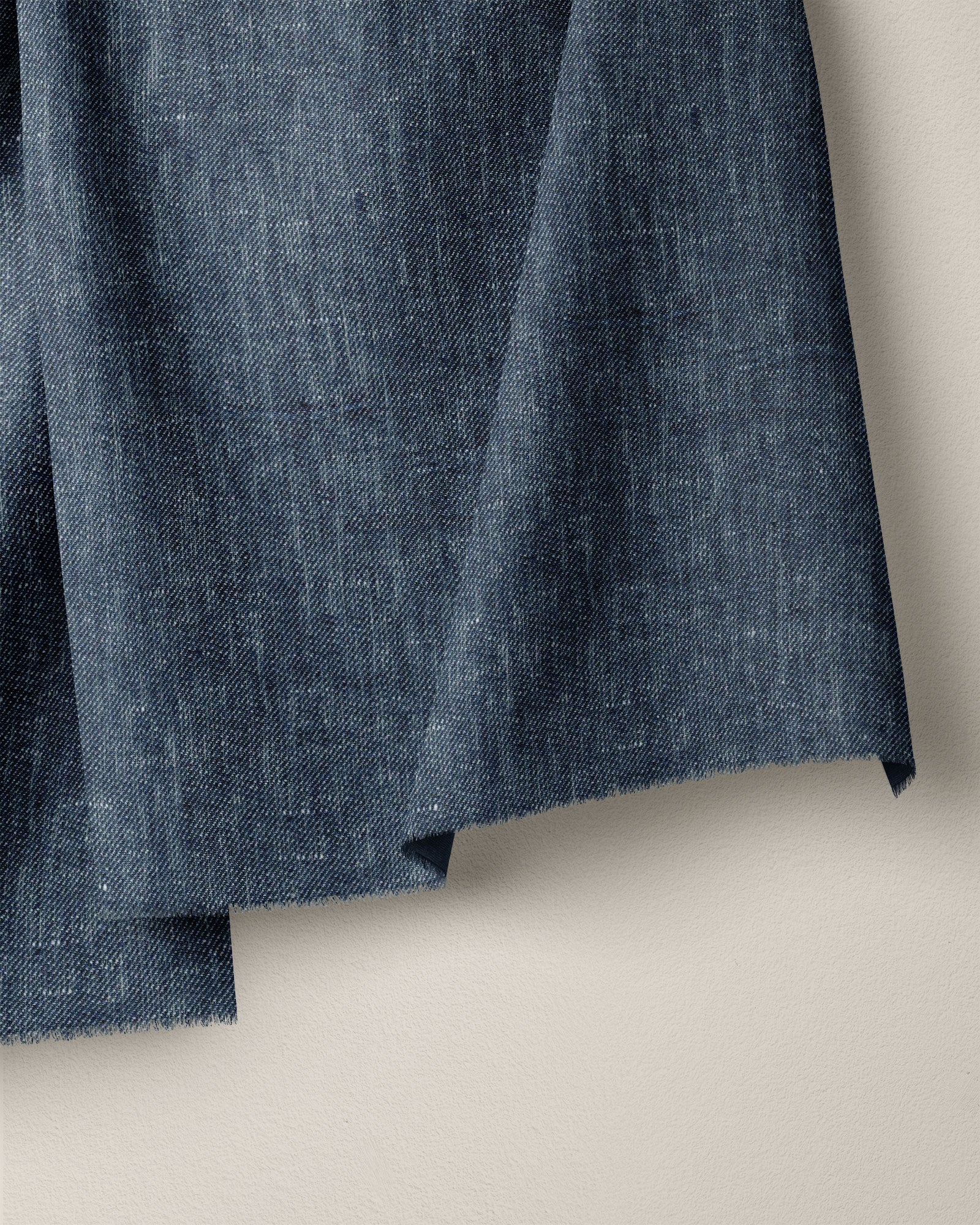 Blue Horizon Linen Denim Twill - Image 2