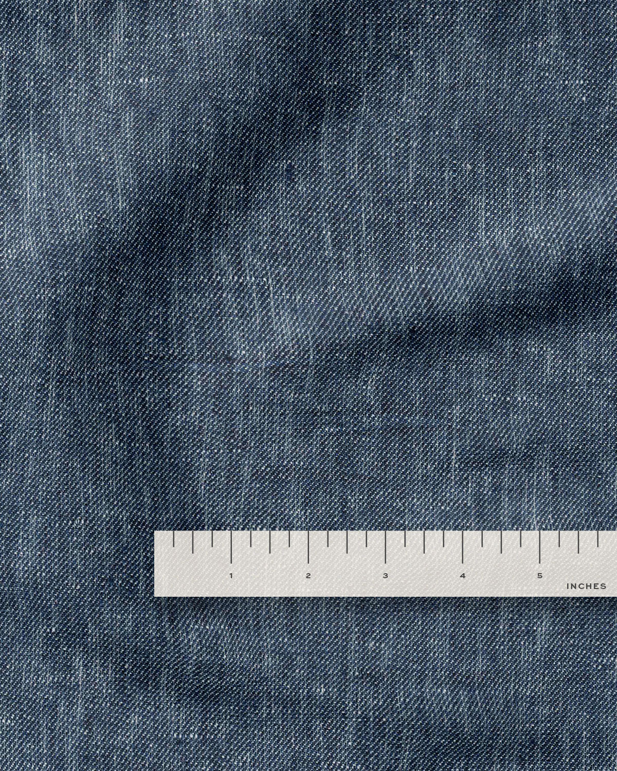 Blue Horizon Linen Denim Twill - Image 3