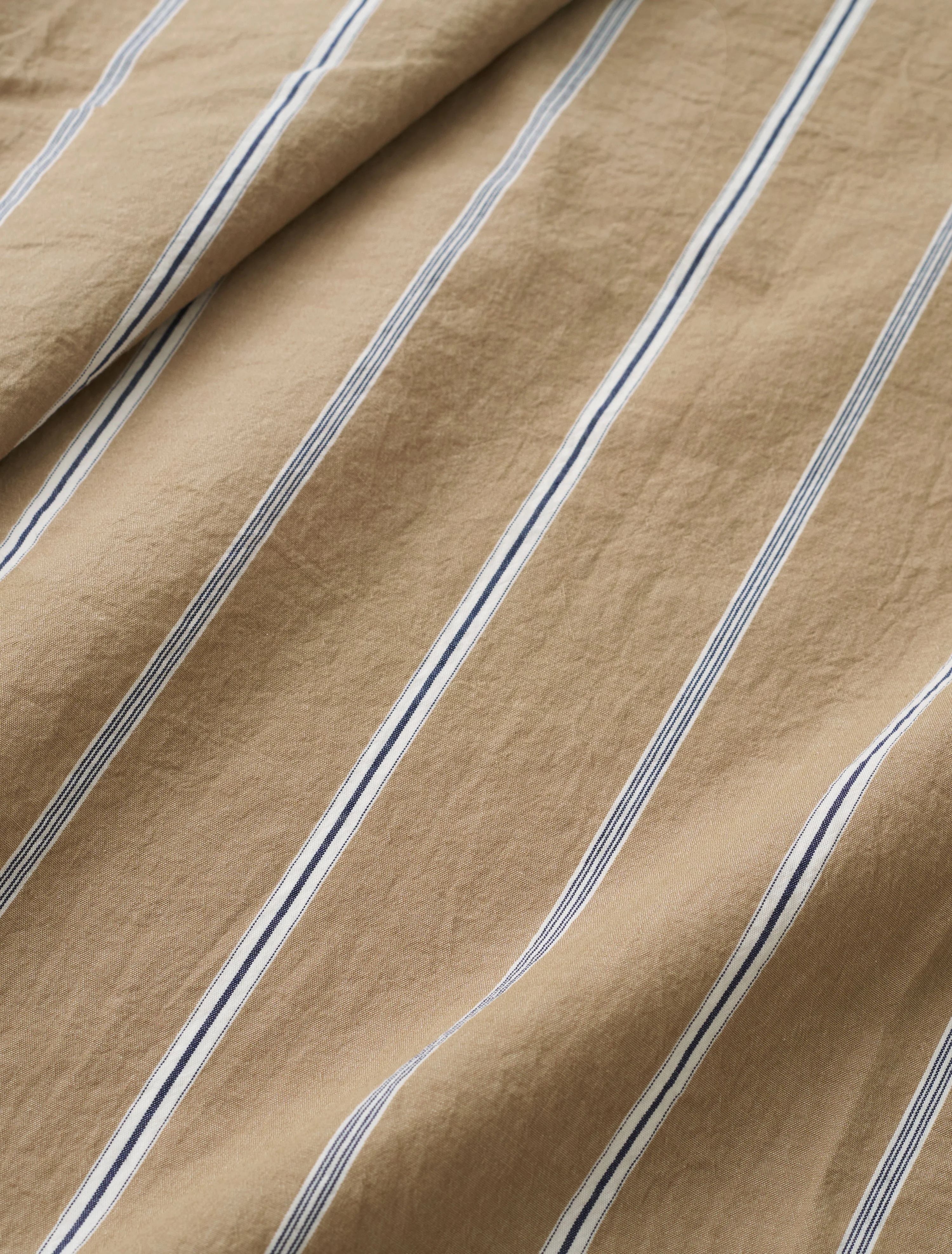 British Tan Premium Striped Cotton - Image 2