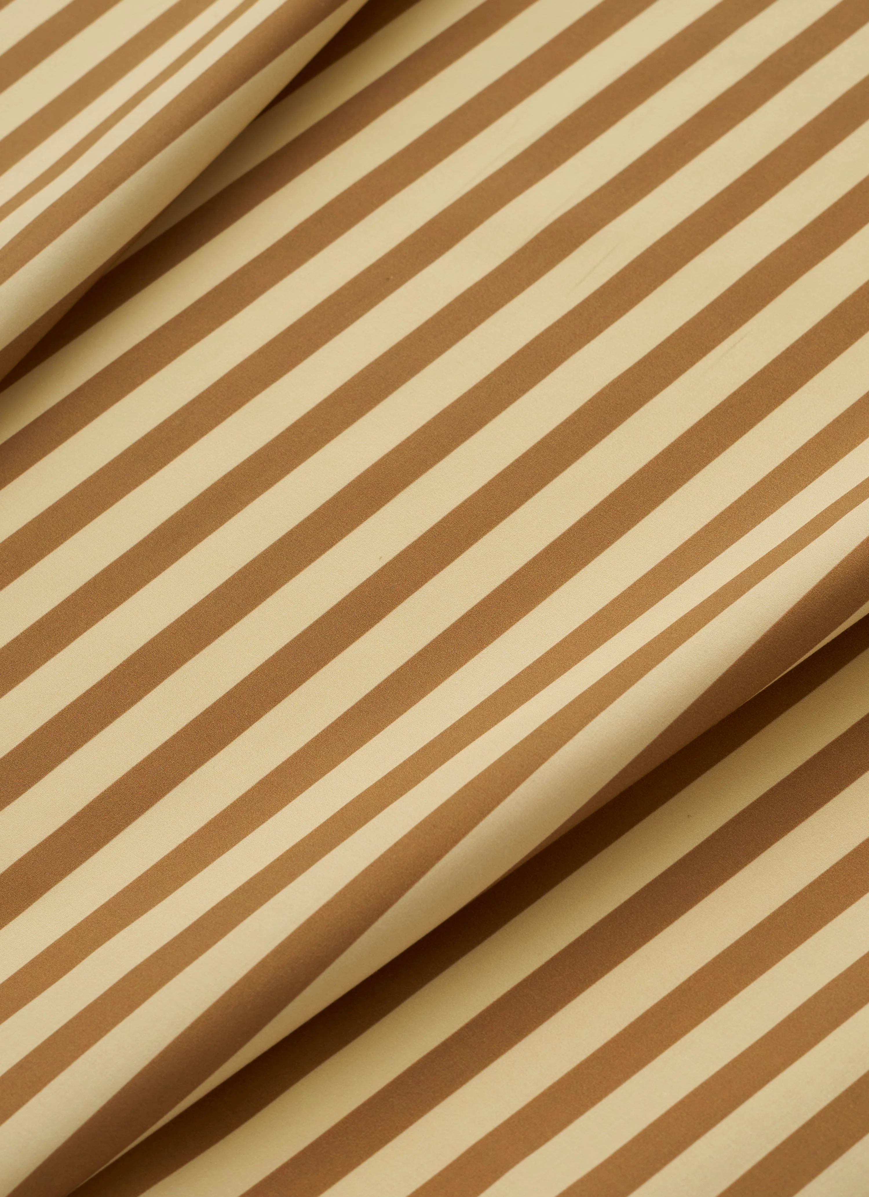 Caramel Stripe Smooth Cotton Poplin - Image 2
