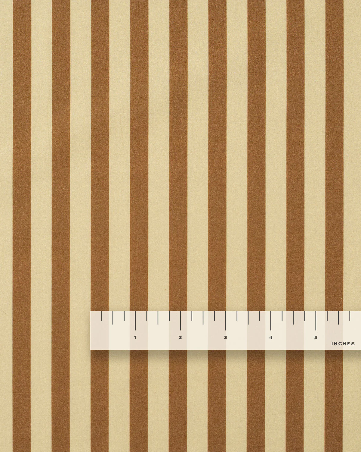 Caramel Stripe Smooth Cotton Poplin - Image 3