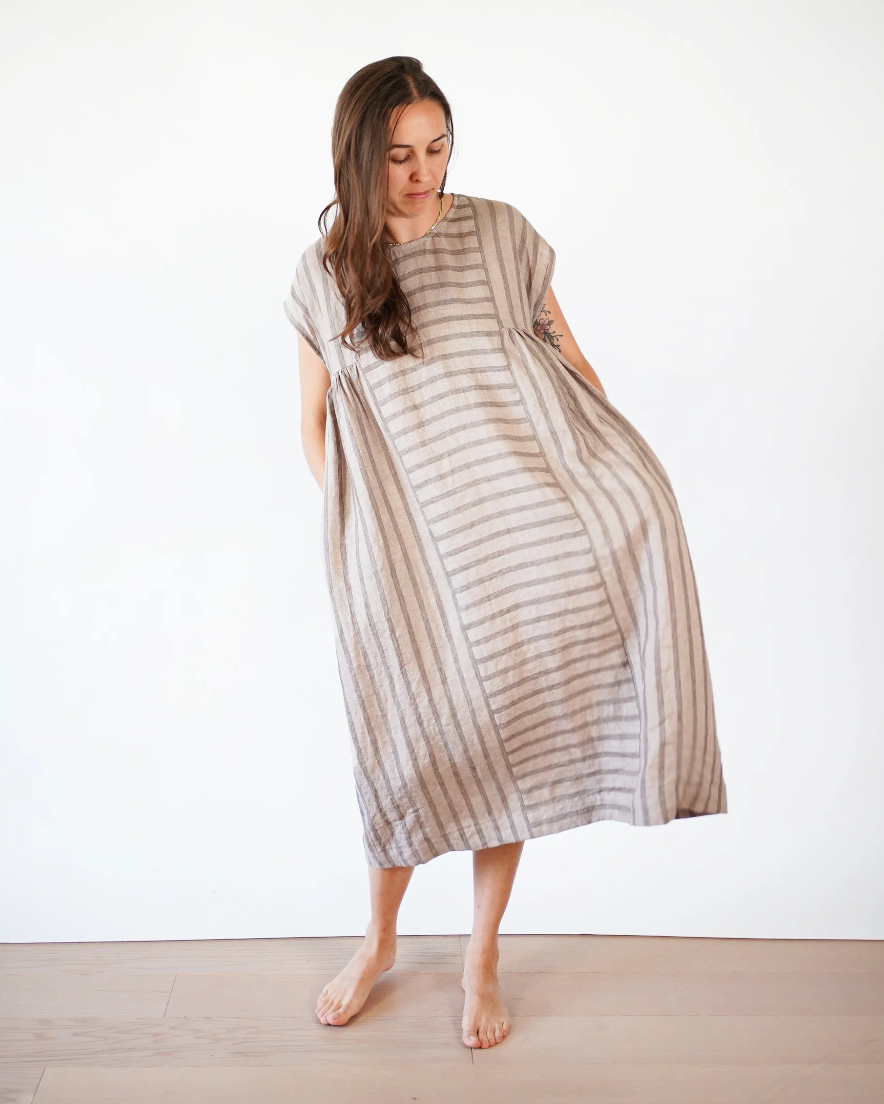Collage Gather Dress PDF Sewing Pattern - Image 15