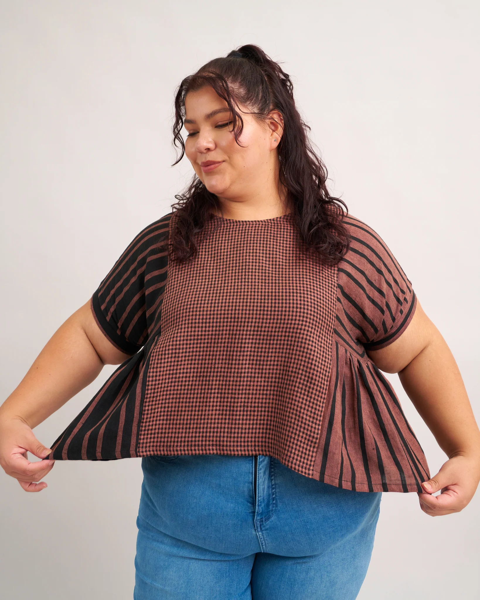 Collage Gather Top PDF Sewing Pattern - Image 7