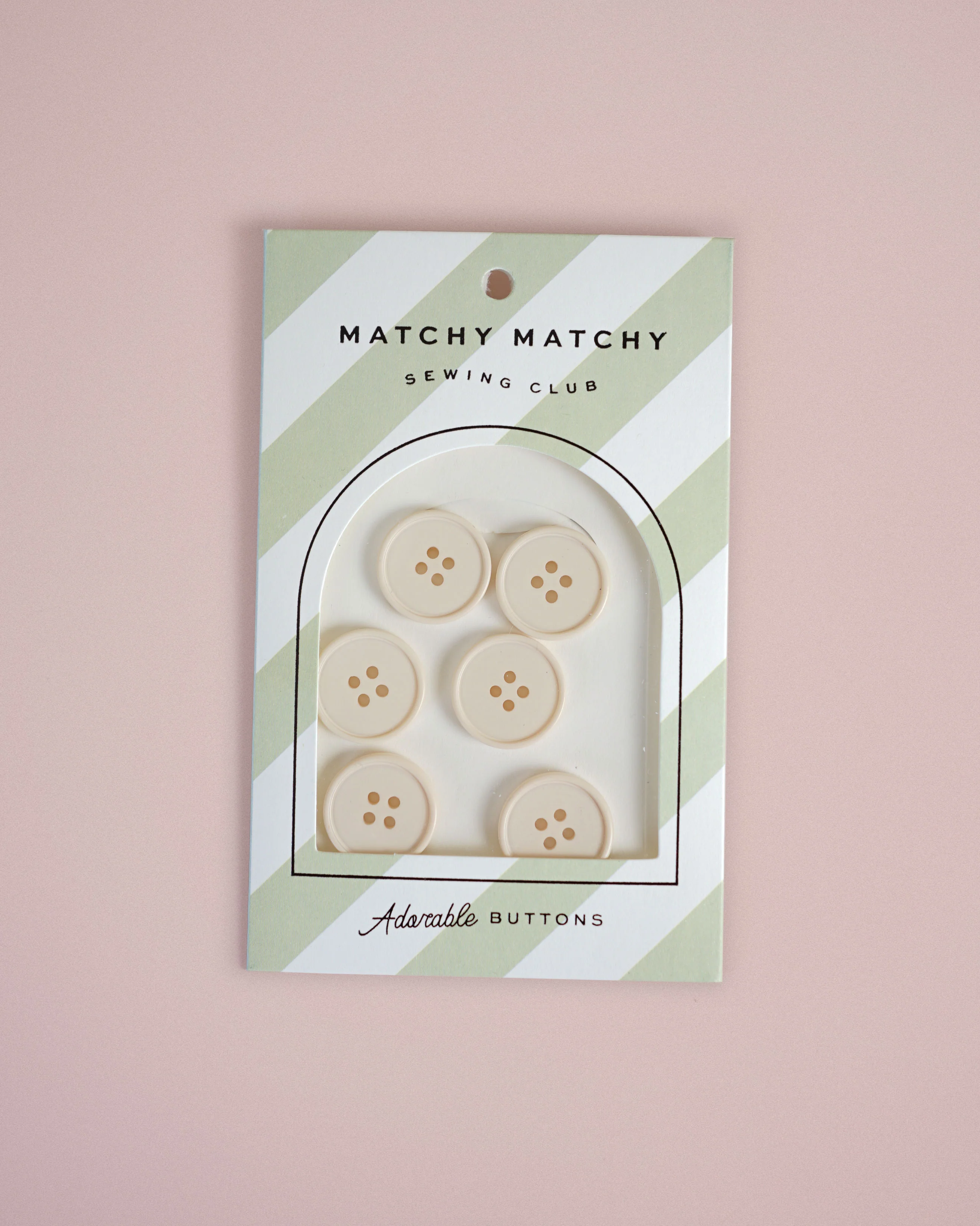 Cream Puff Retro Buttons - Image 4