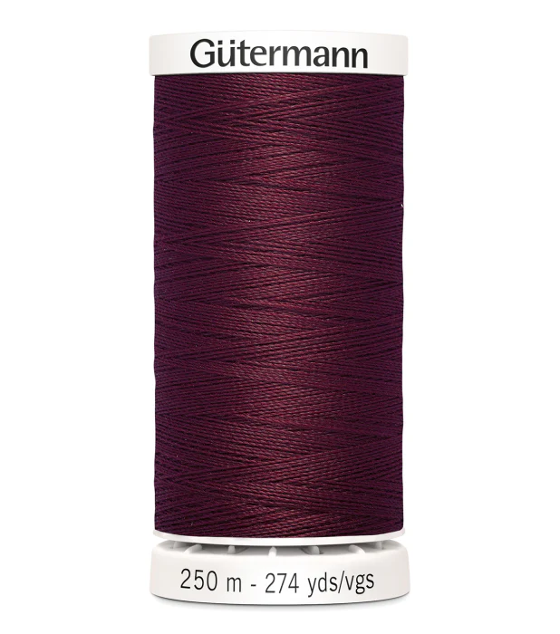 Gutermann Sew-All thread (274 yards) - #450 Burgundy
