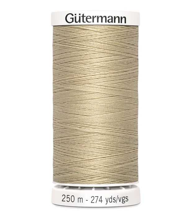 Gutermann Sew-All thread (274 yards) - #500 Ecru