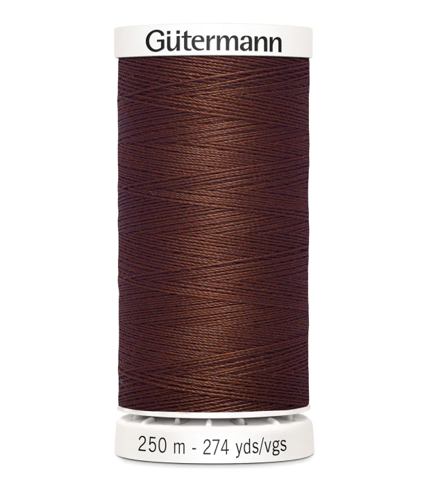 Gutermann Sew-All thread (274 yards) - #578 Chocolate