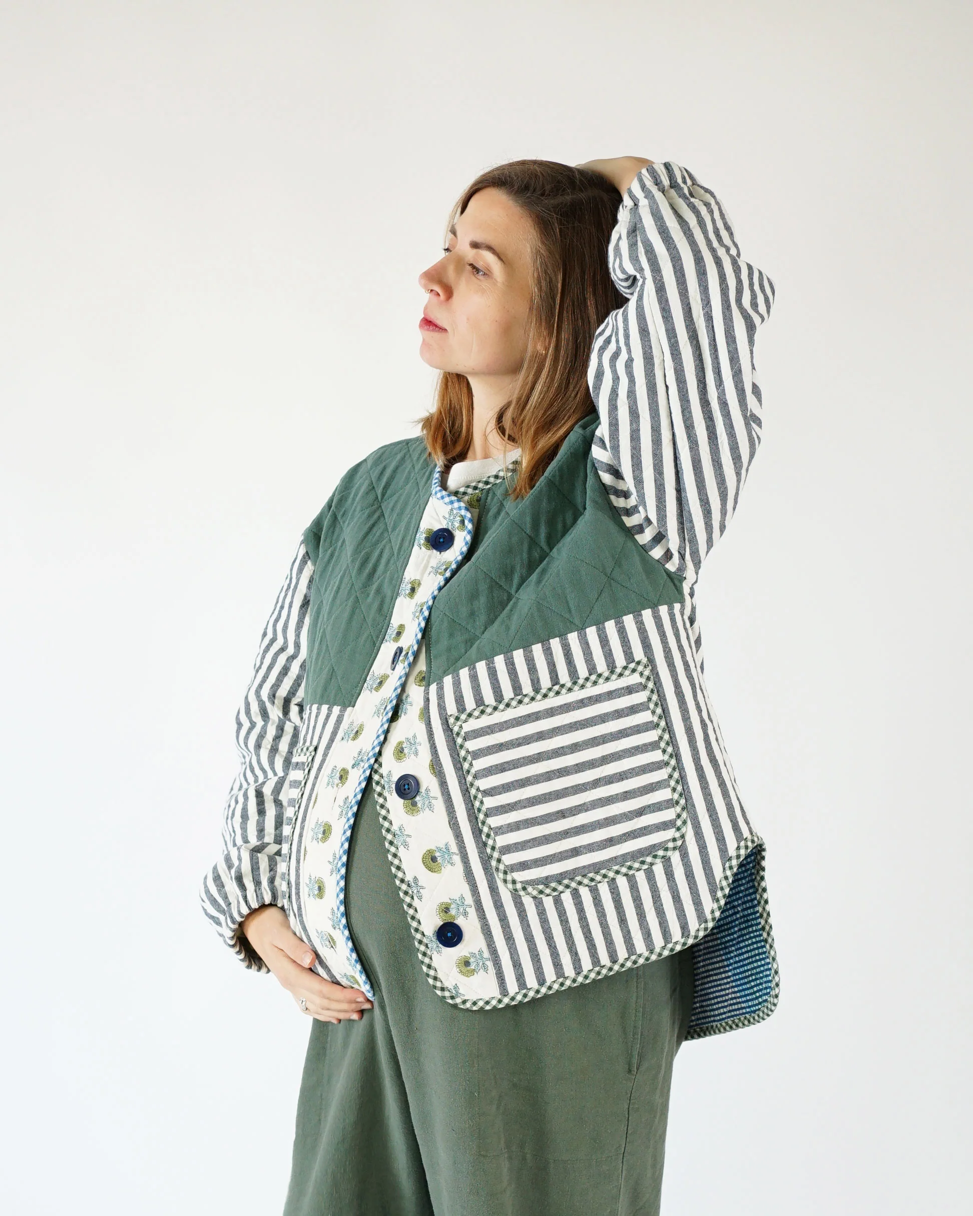 Homebody Quilted Jacket PDF Sewing Pattern - Image 10
