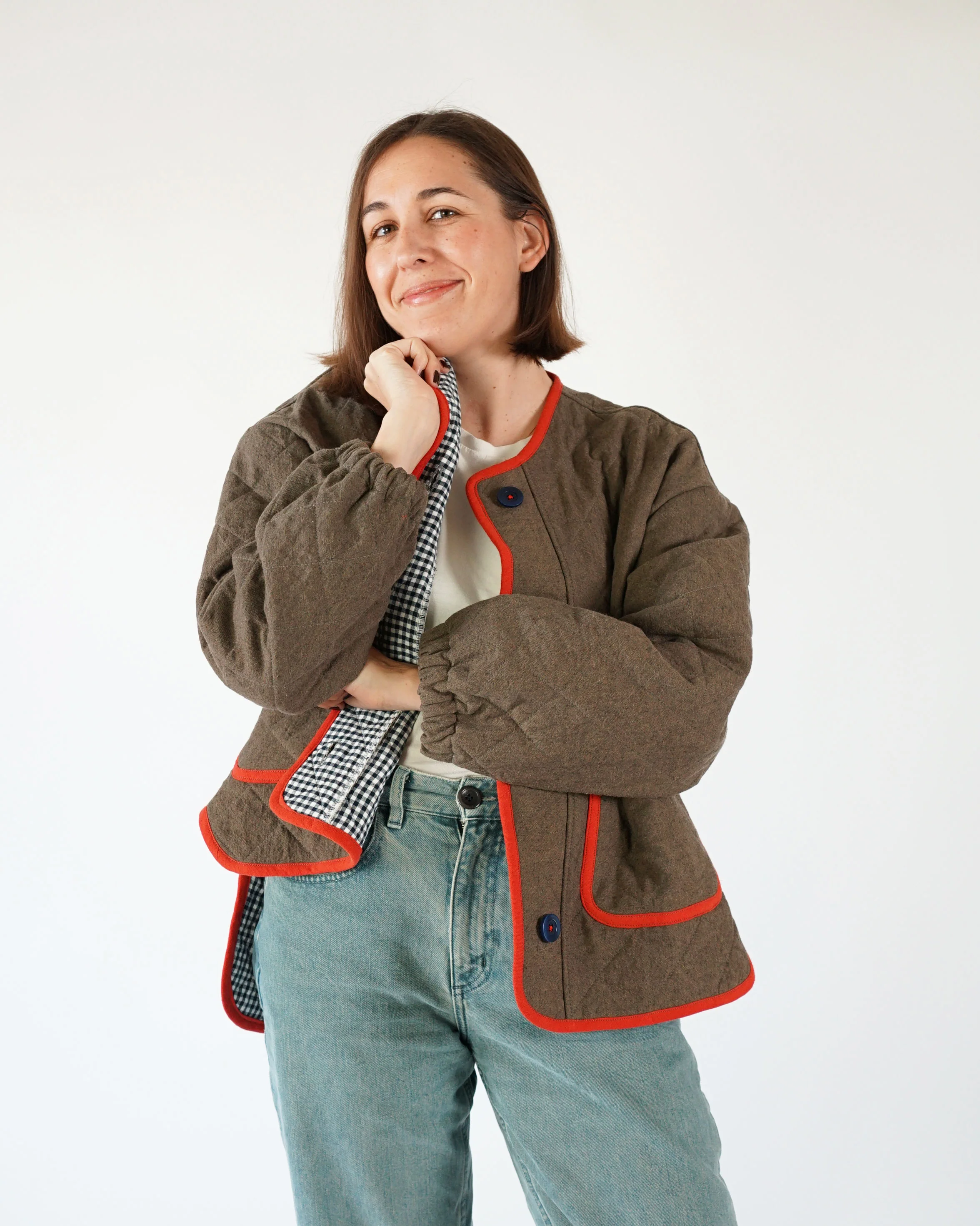 Homebody Quilted Jacket PDF Sewing Pattern - Image 9
