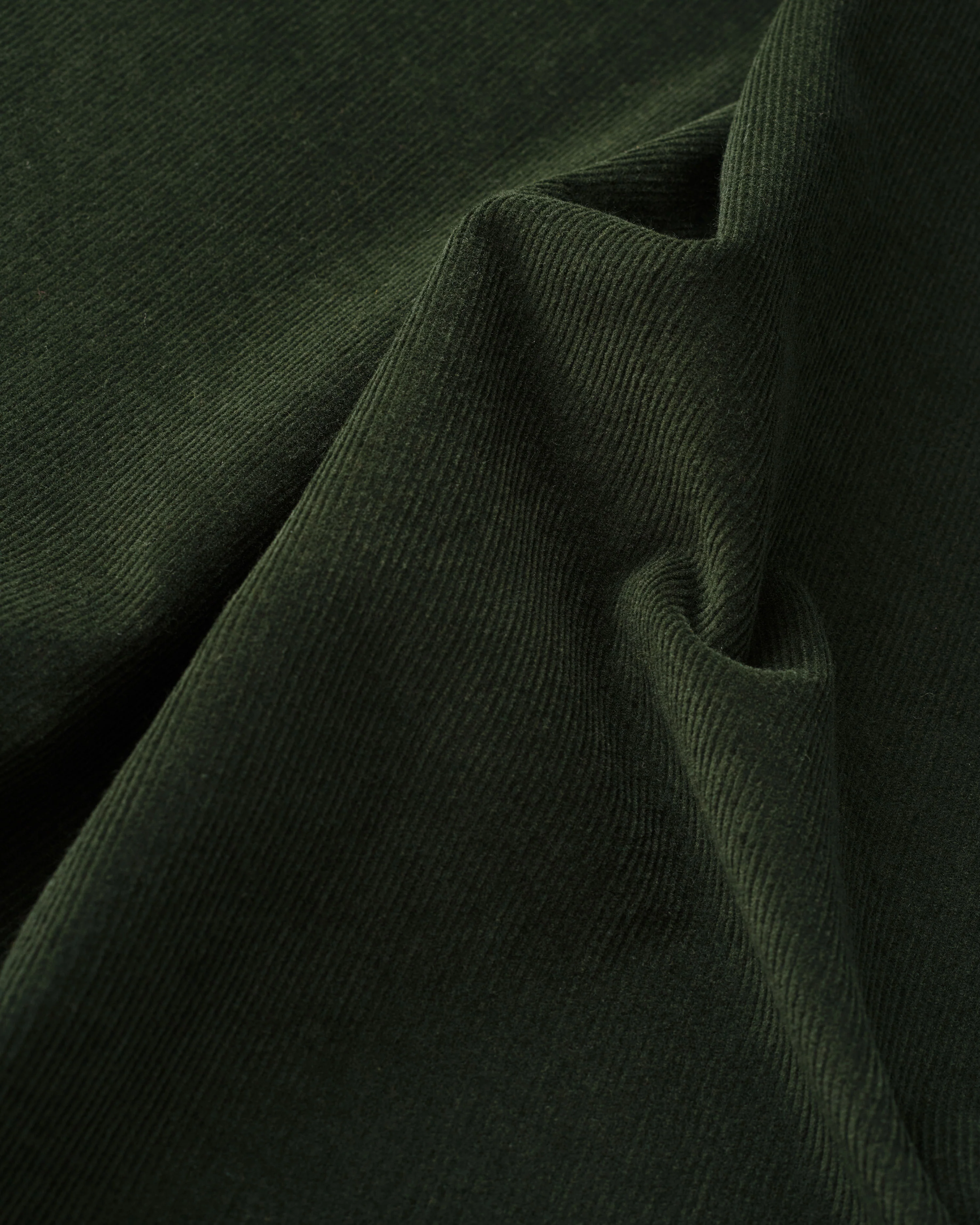 Jasper Green Feather Soft Cotton Corduroy