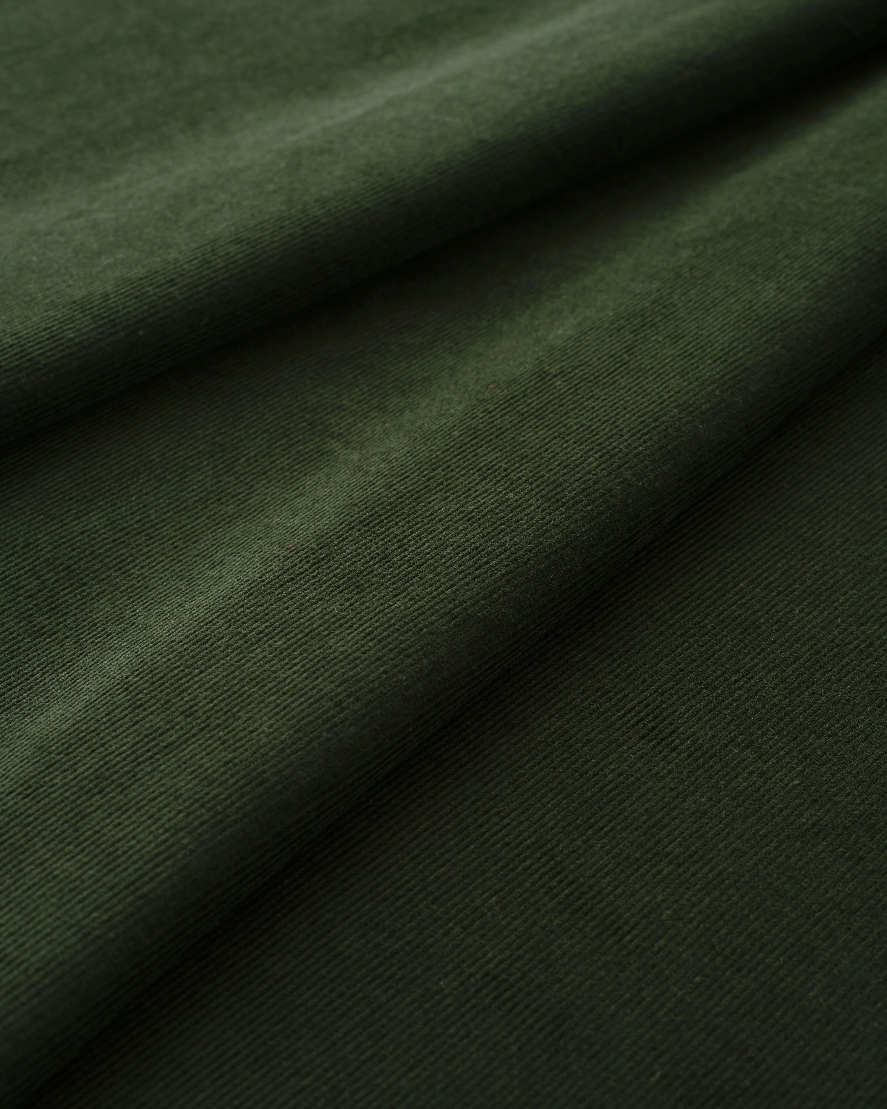 Jasper Green Feather Soft Cotton Corduroy - Image 2