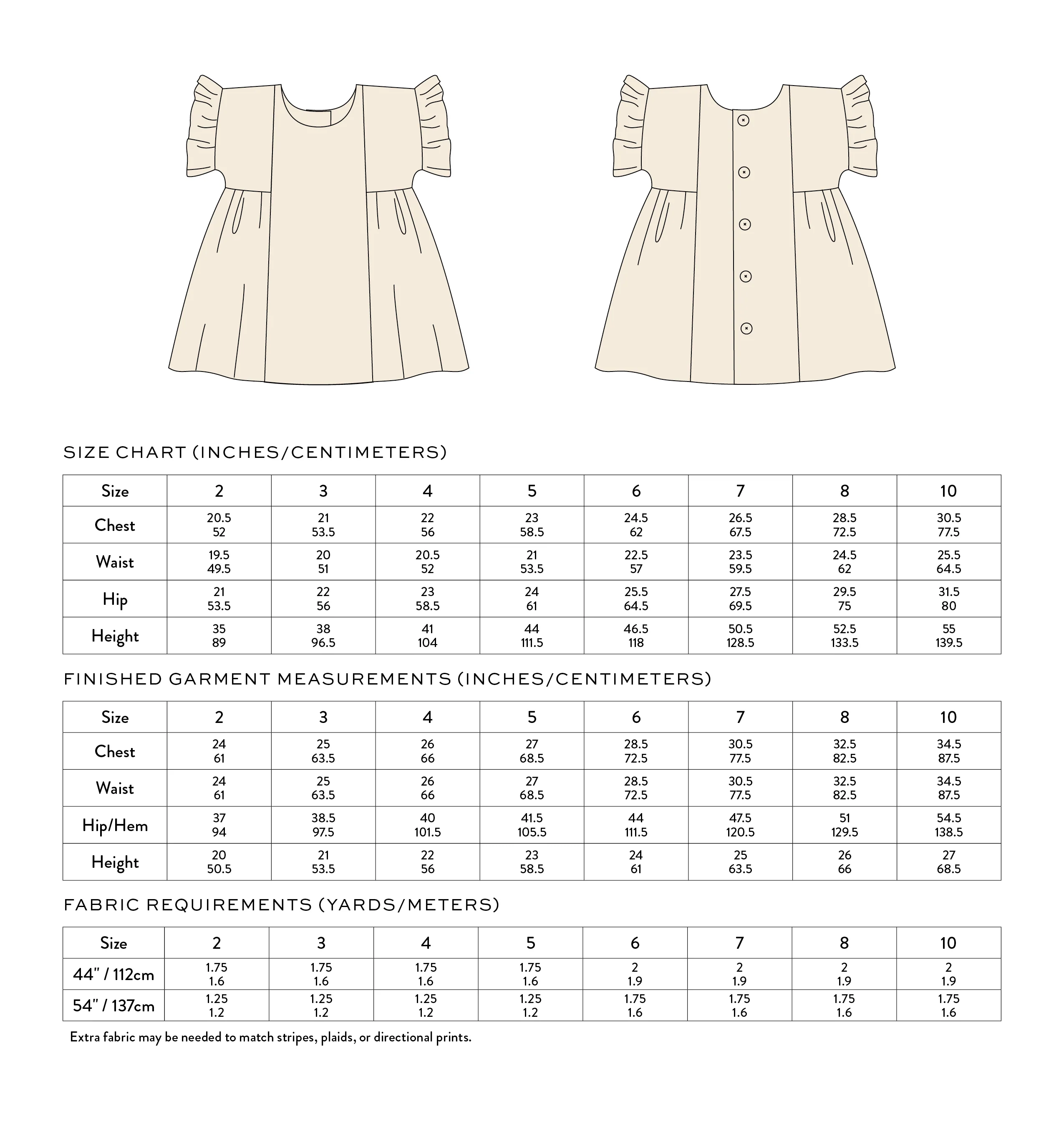 Kids Collage Gather Dress PDF Sewing Pattern - Image 12