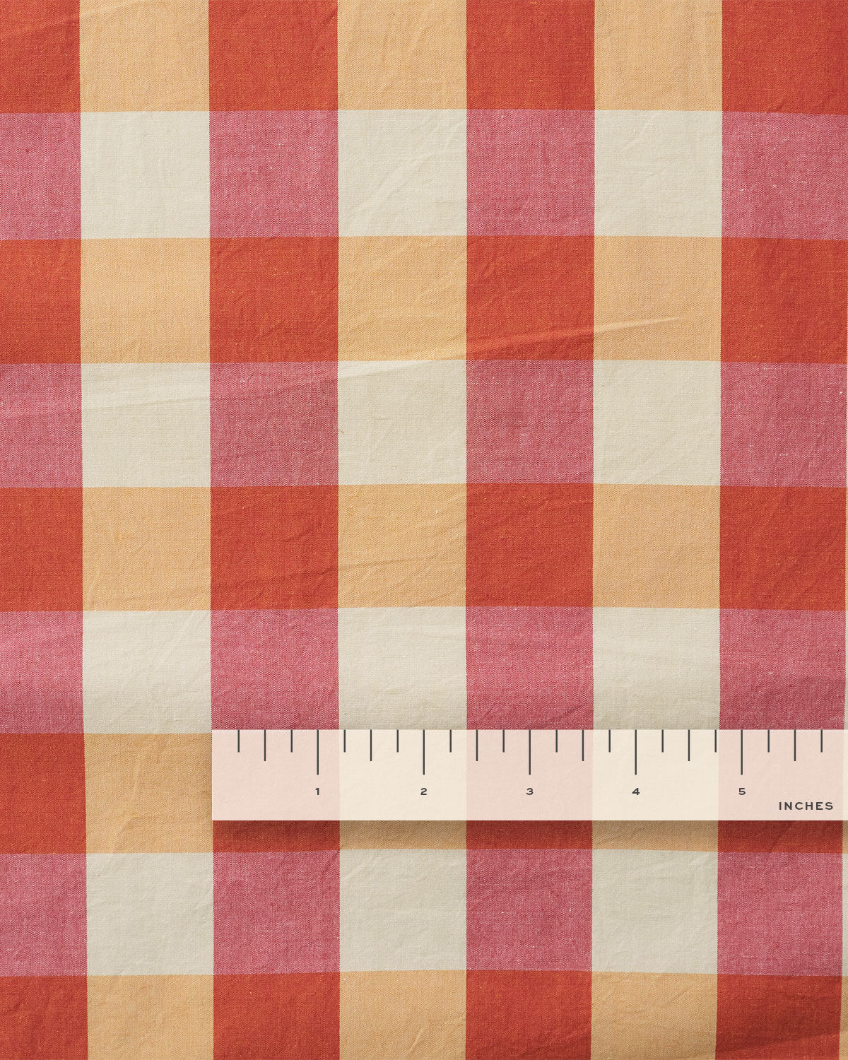 Large Nectar Gingham Premium Cotton - Image 4
