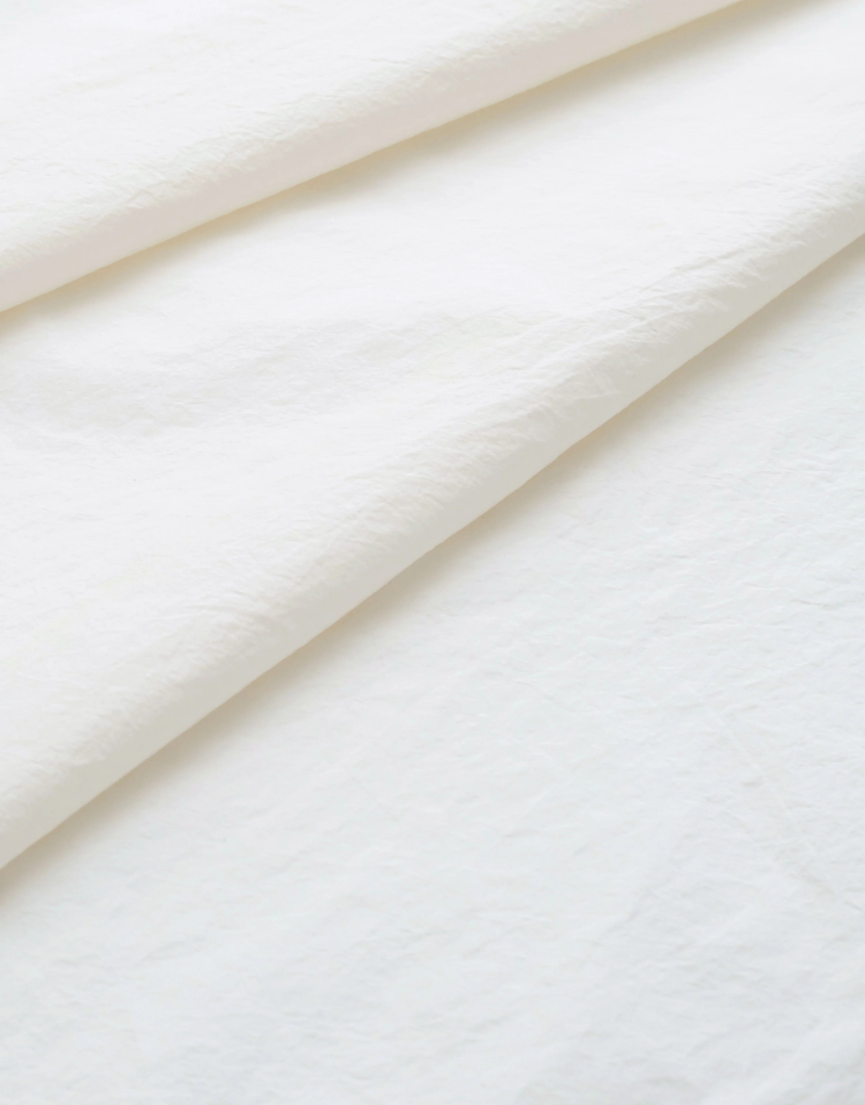 Marshmallow Luxury Tumbled Poplin - Image 2
