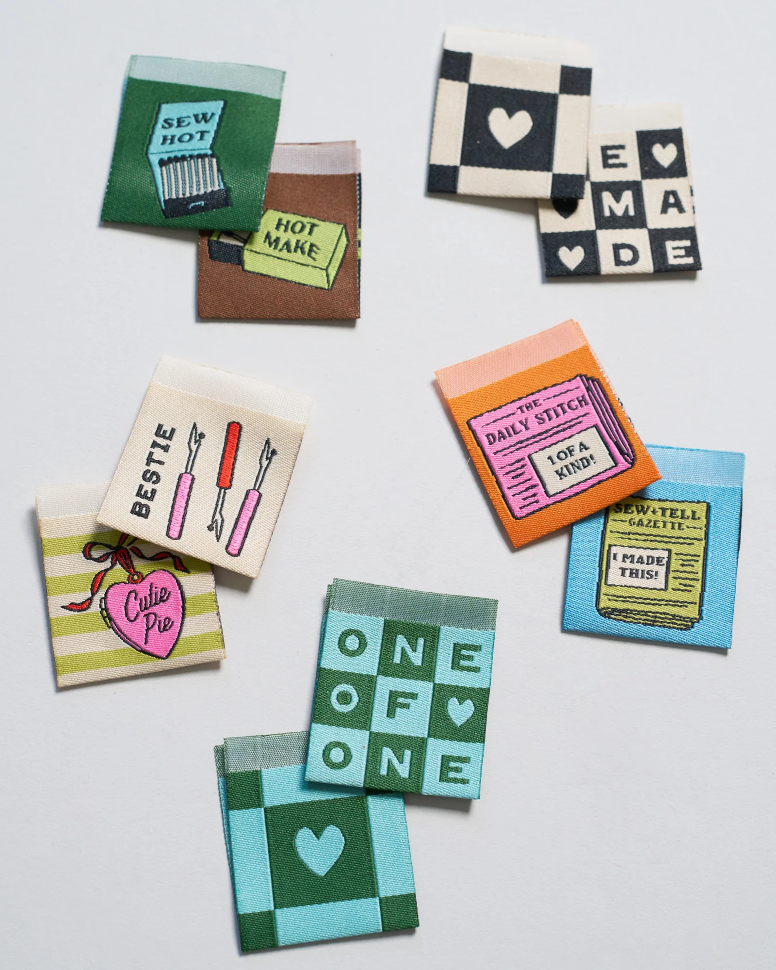 Matches Square Garment Labels - Image 4