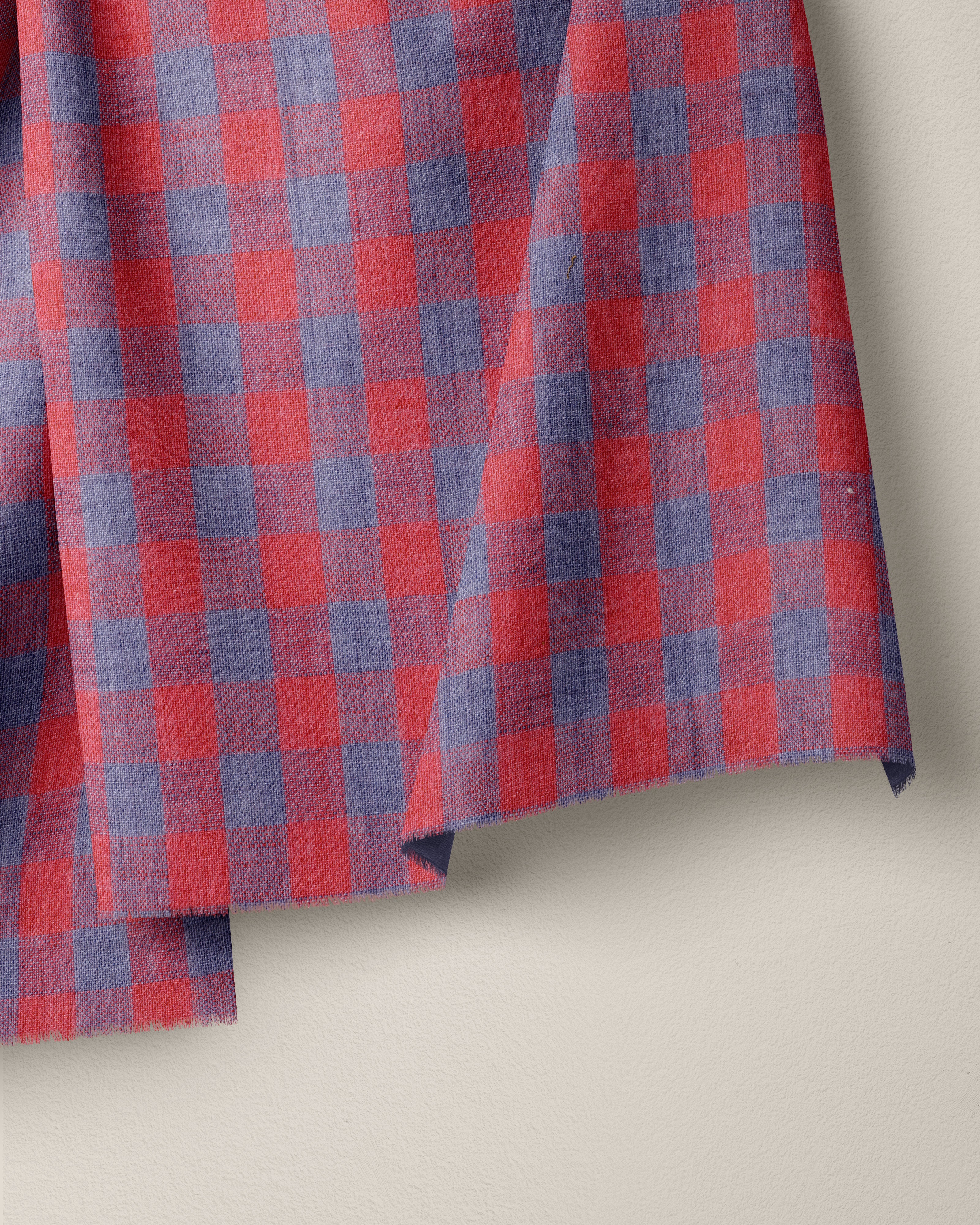 Medium Party Punch Gingham Linen - Image 2