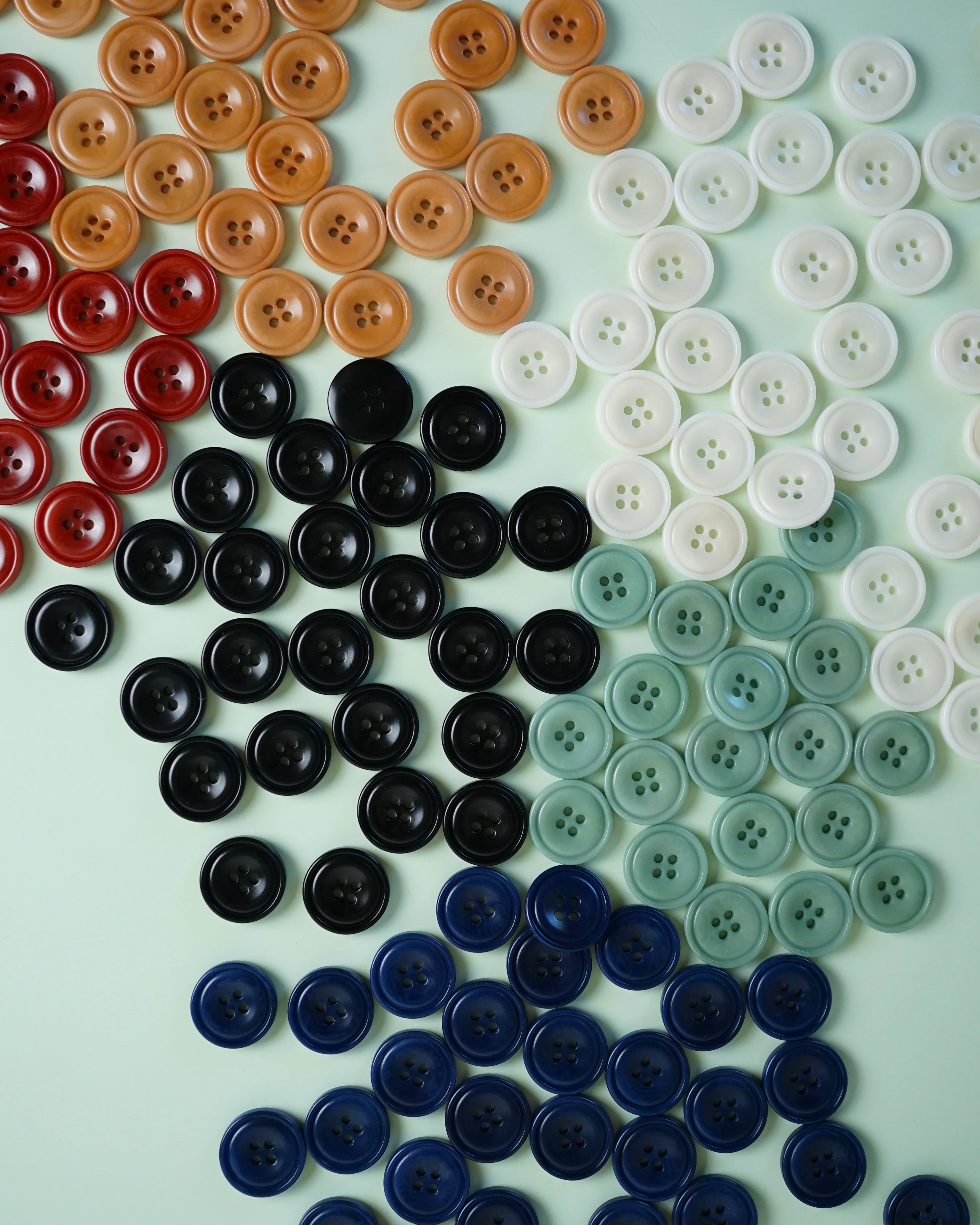 Caramel 3/4" Corozo Nut Buttons - Image 4