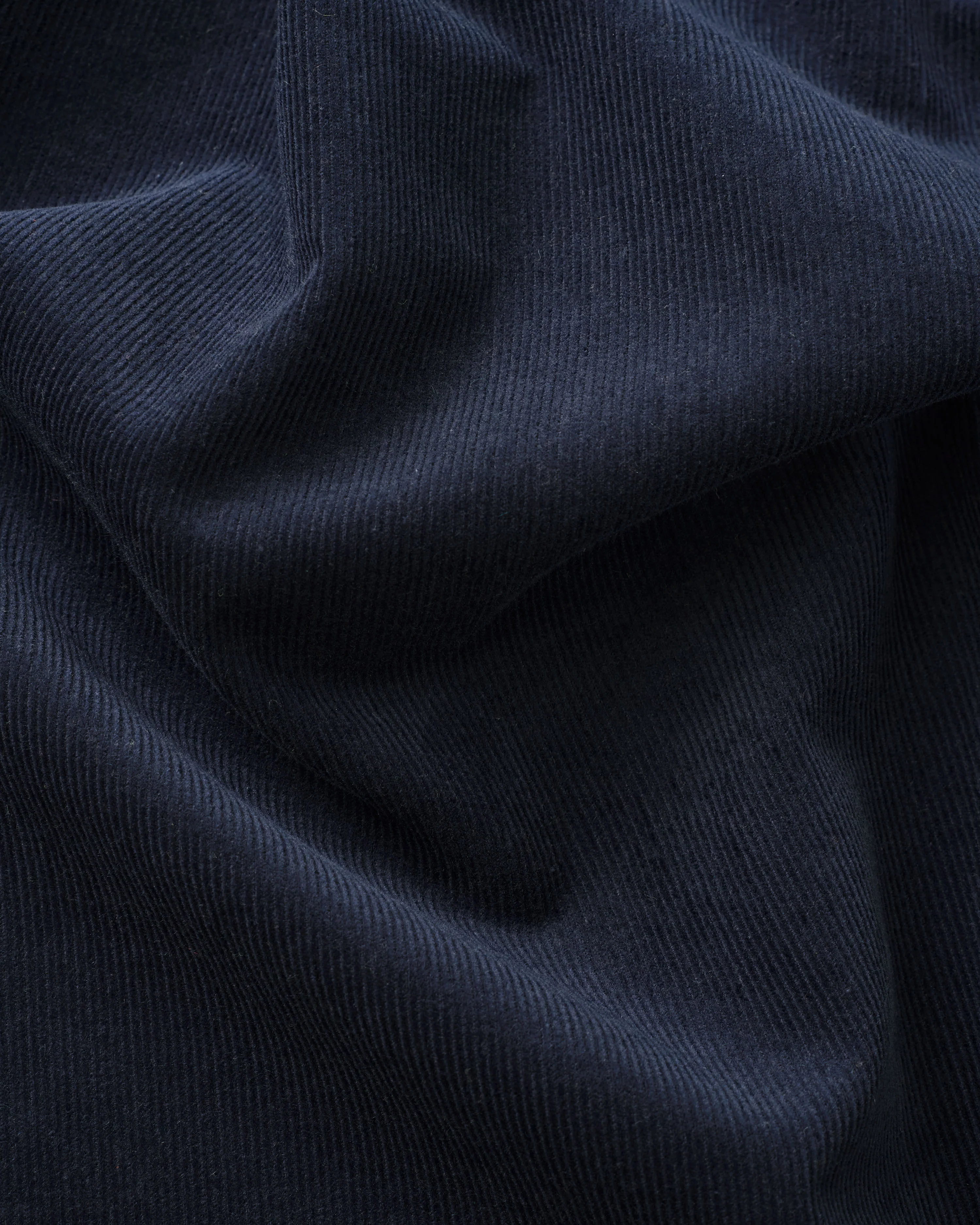 Navy Feather Soft Cotton Corduroy