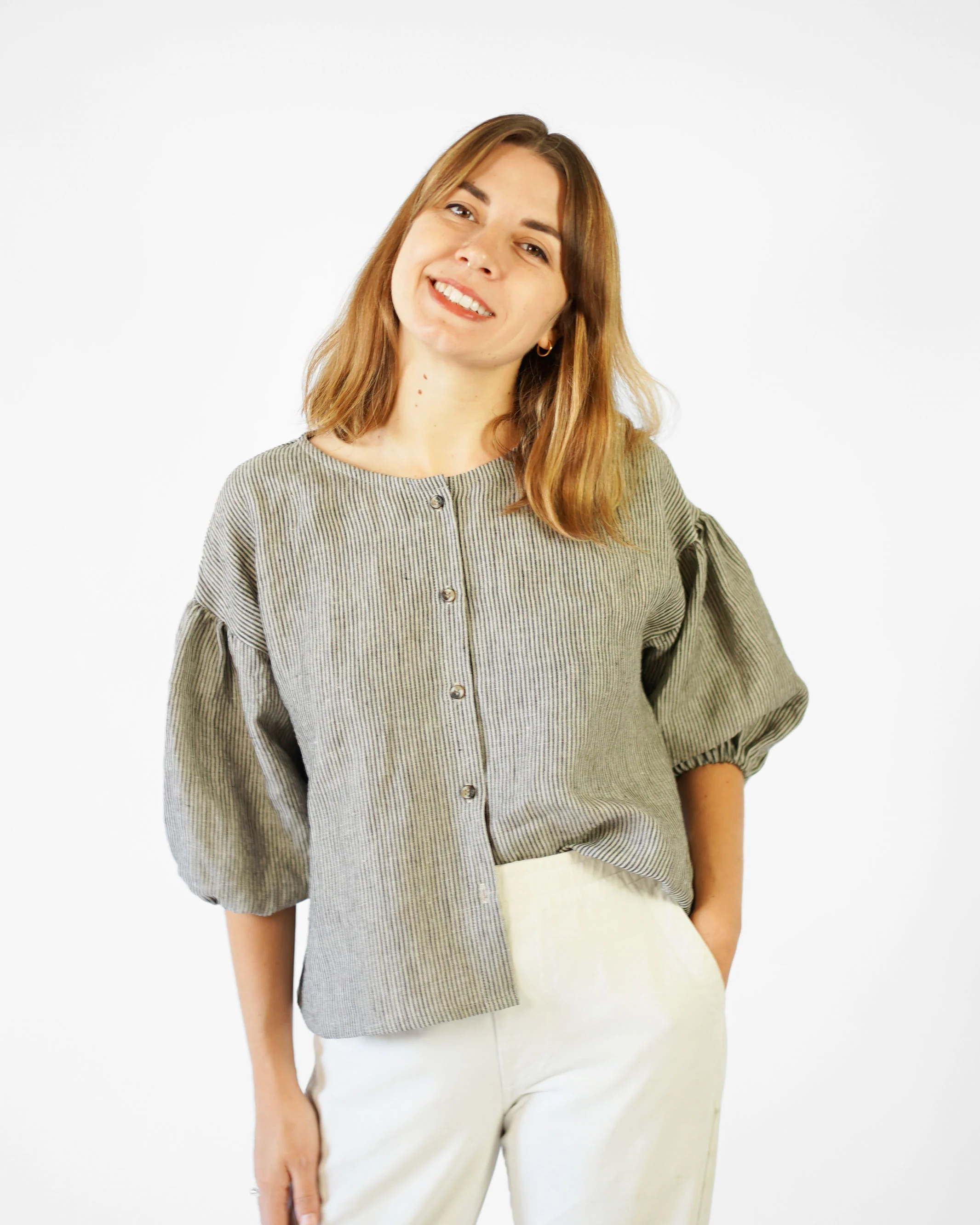 Perfect Puff Sleeve Top PDF Sewing Pattern - Image 8