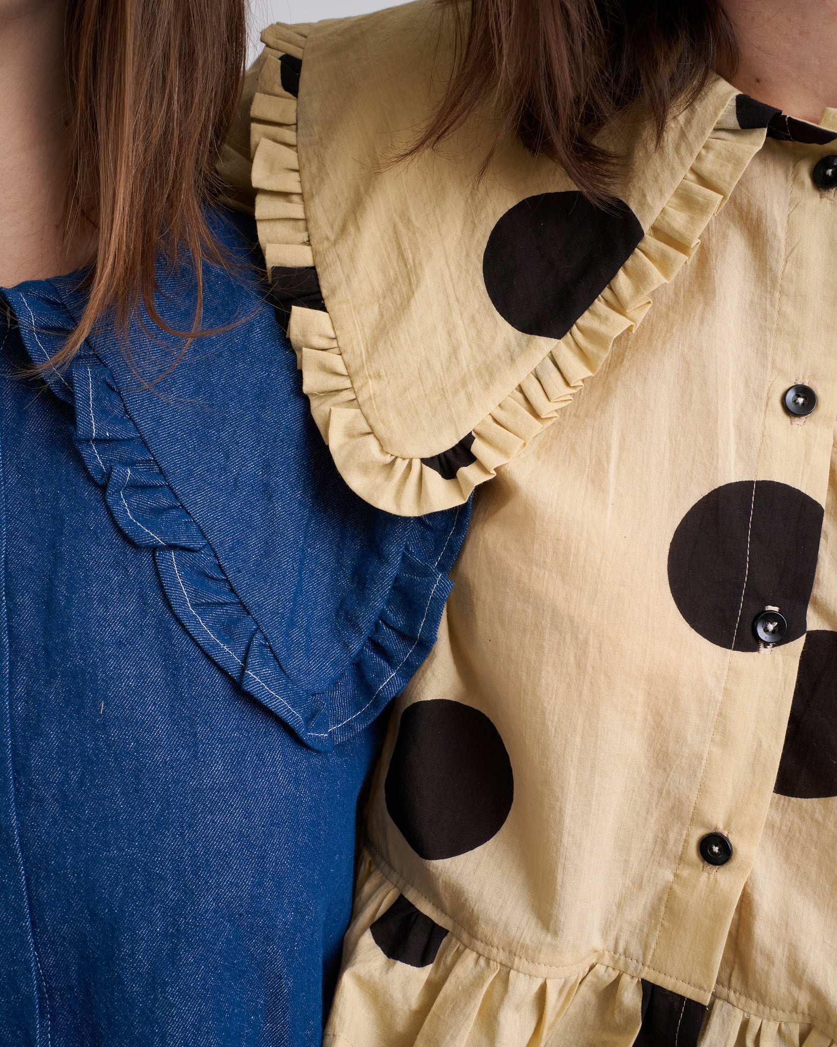 Playdate Blouse PDF Sewing Pattern | Dramatic Ruffle Collar Button Up Shirt - Image 4