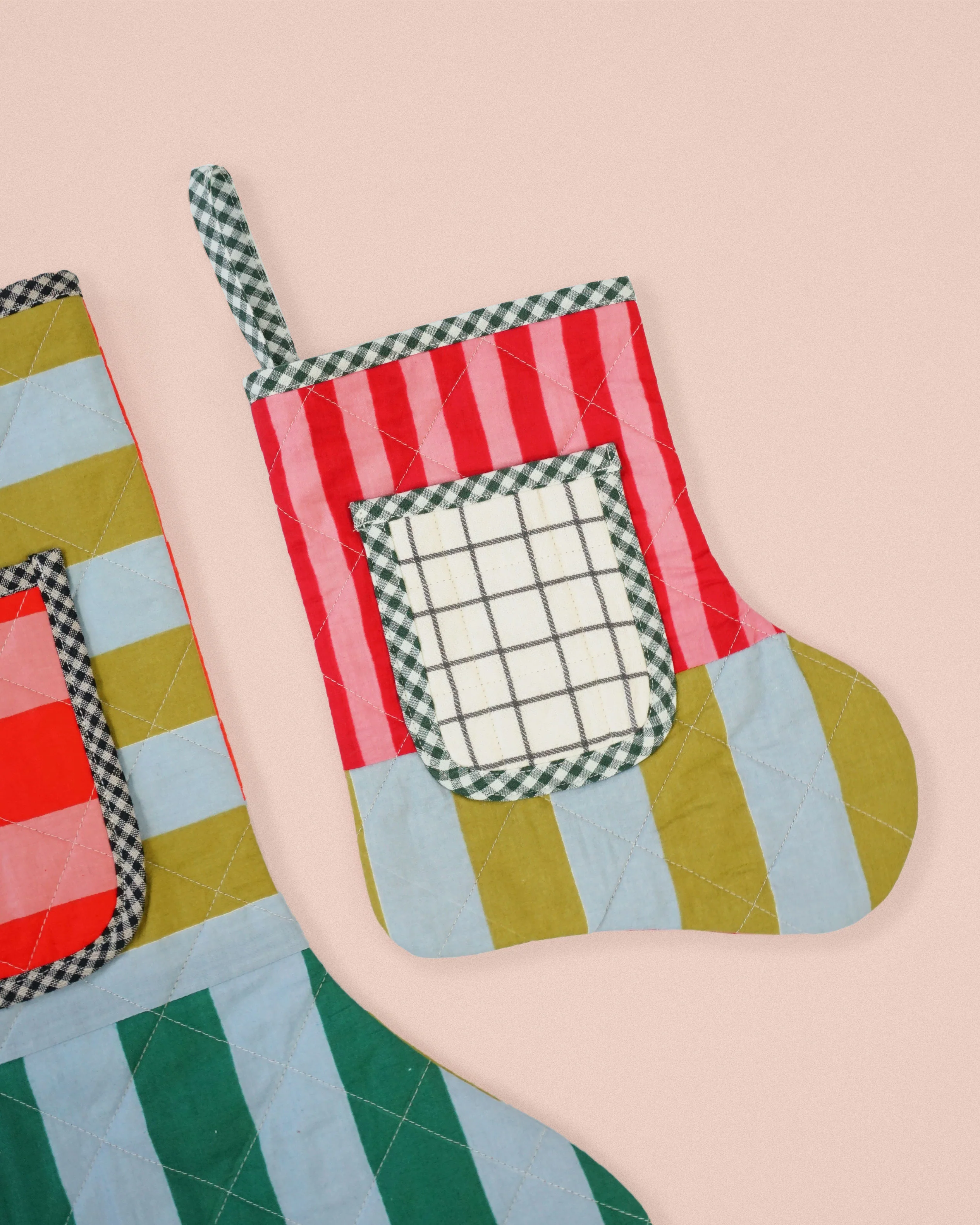 Quilted Pocket Stocking PDF Sewing Pattern - Image 10