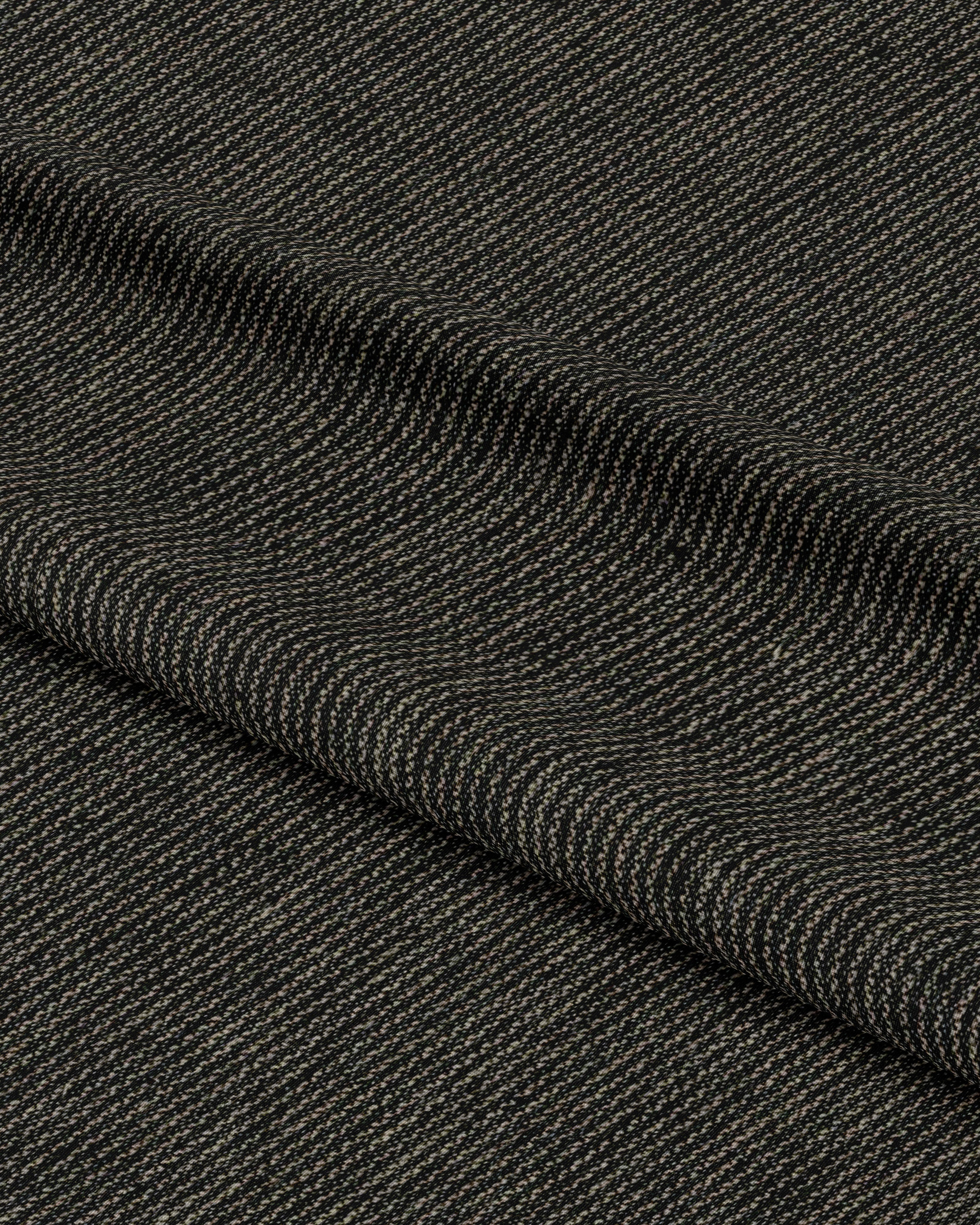 Indigo Railroad Stripe Denim