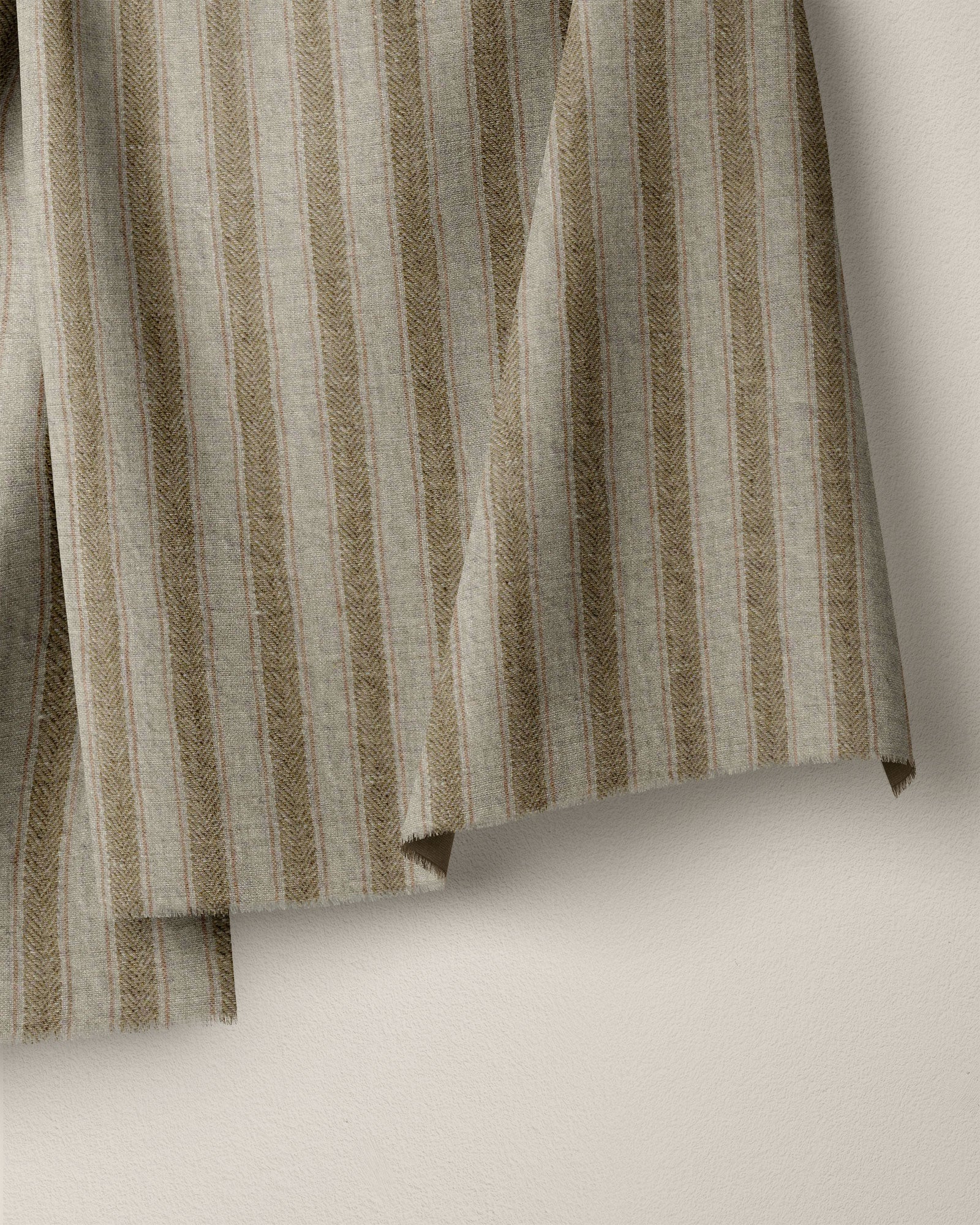 Baby Gold Dutch Stripe Linen - Image 2