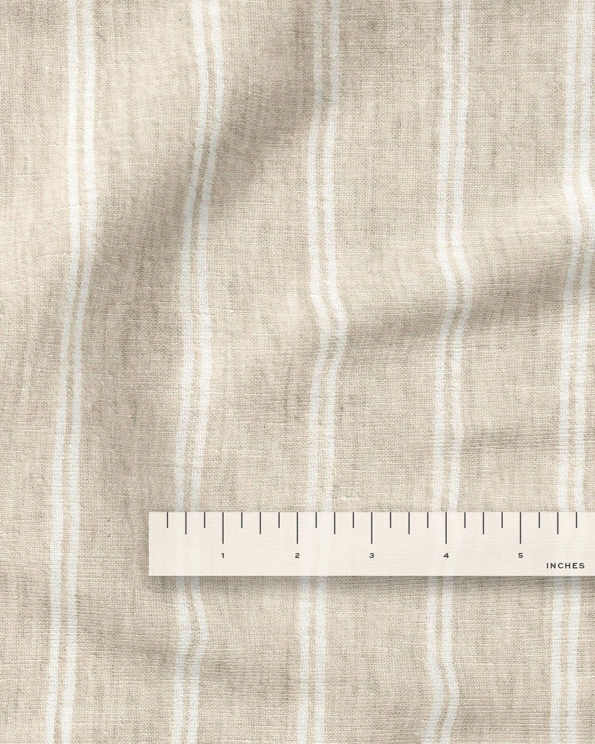 Sand Castle Twin Stripe Washed Linen - Image 3