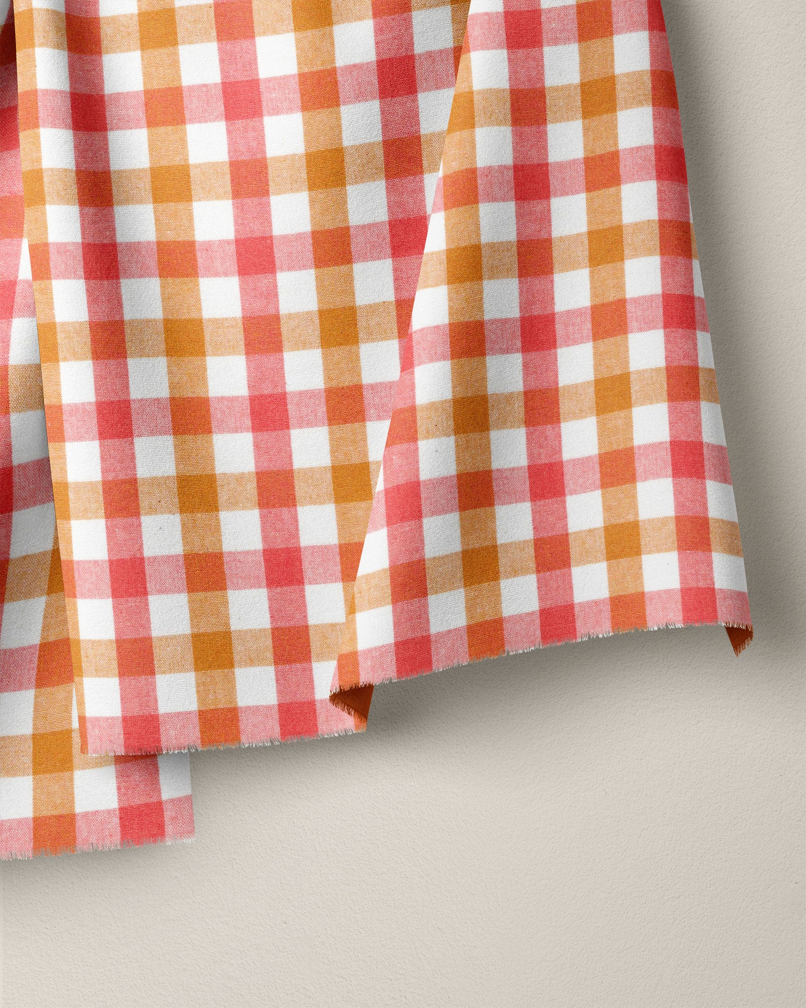 Sherbet Standard Gingham Cotton - Image 2