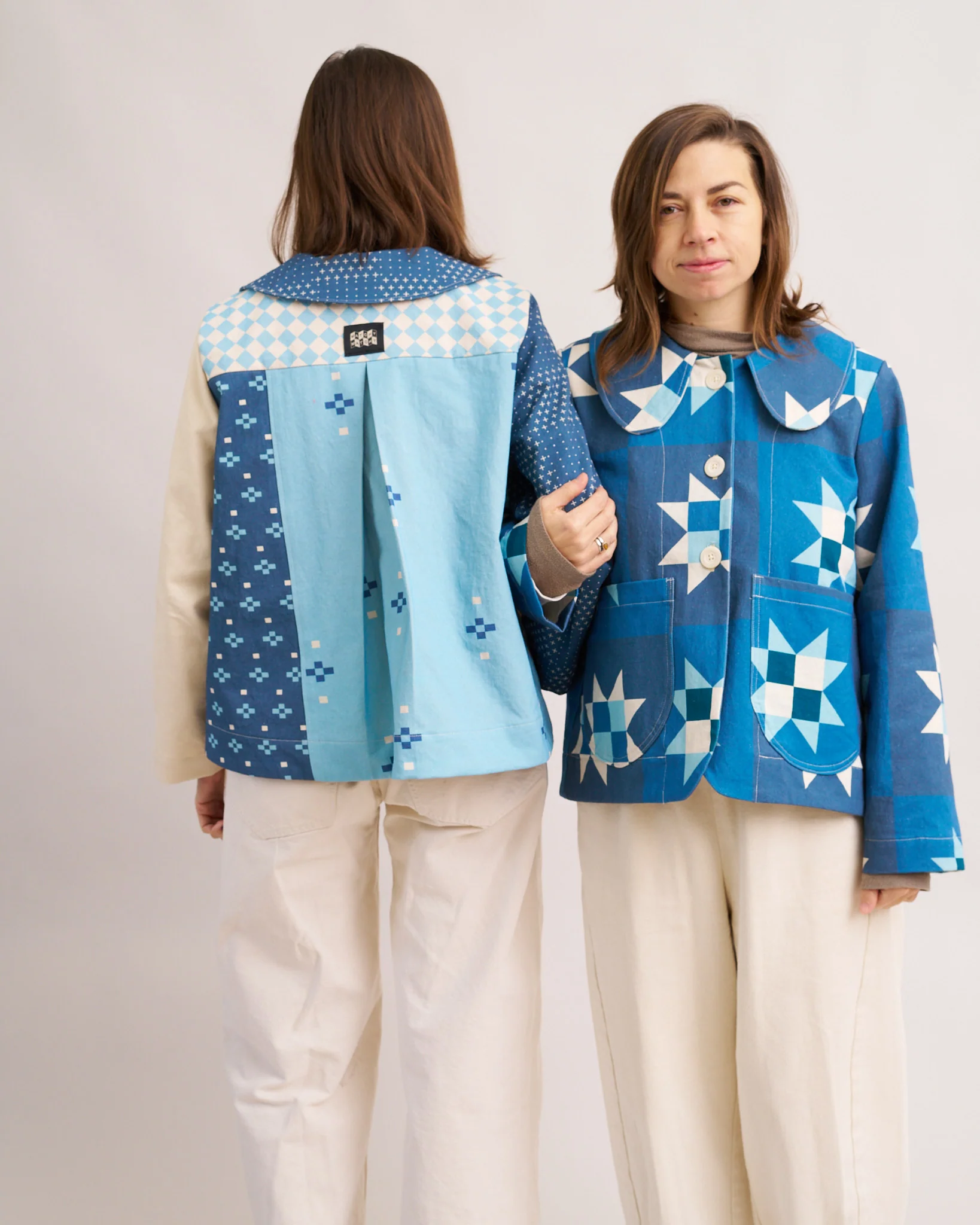Storybook Swing Coat PDF Sewing Pattern | Oversized Collar Coat - Image 12