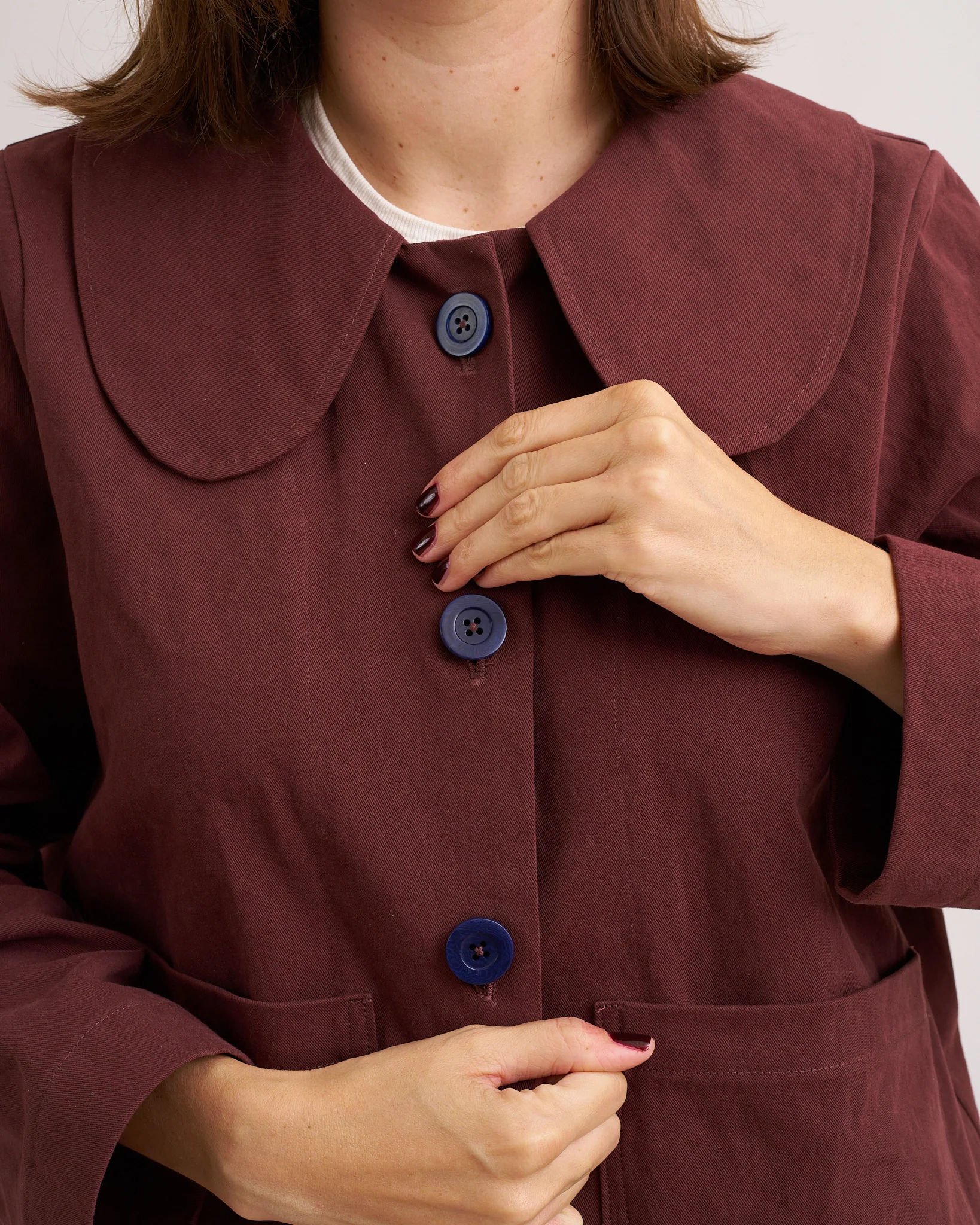 Storybook Swing Coat PDF Sewing Pattern | Oversized Collar Coat - Image 4