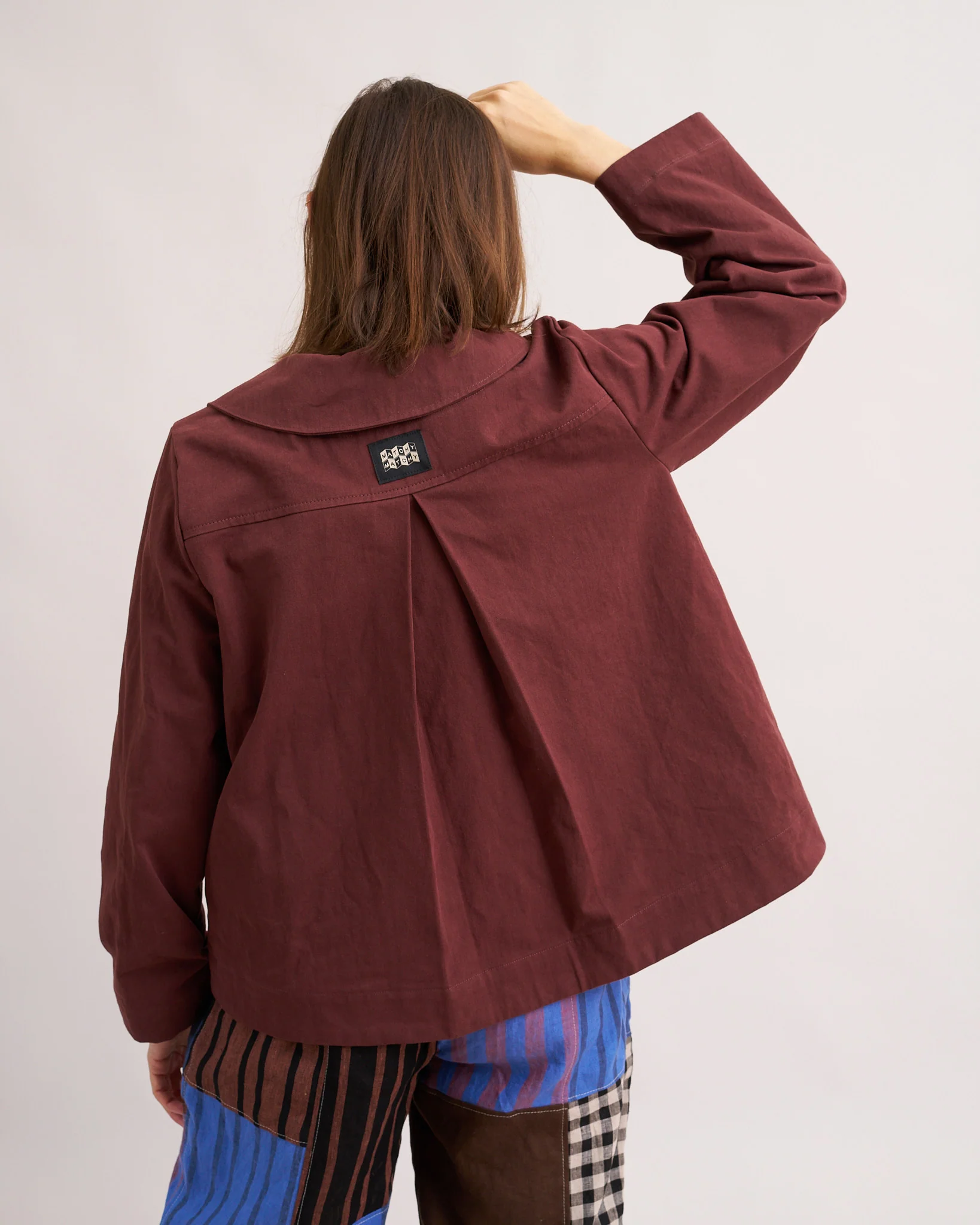 Storybook Swing Coat PDF Sewing Pattern | Oversized Collar Coat - Image 6