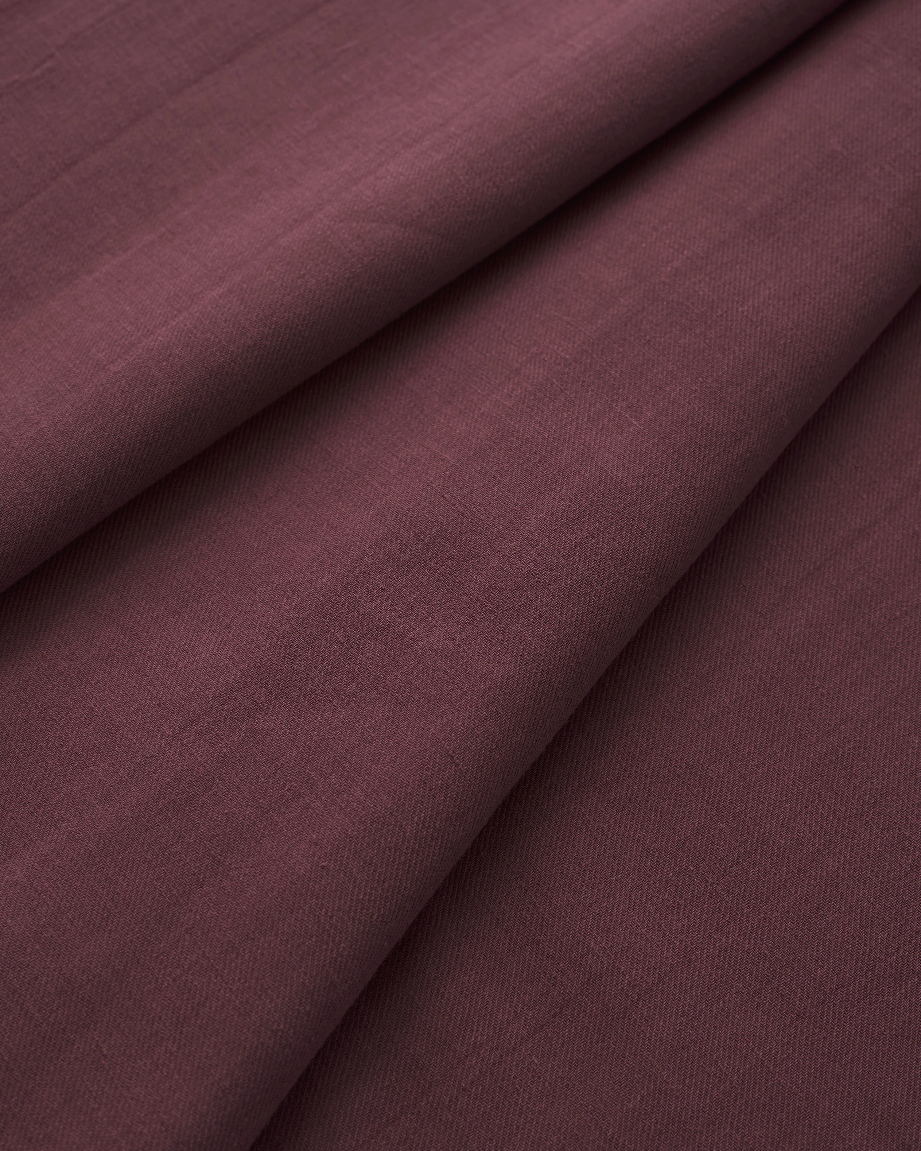 Candied Plum Cotton Linen Twill - Image 2