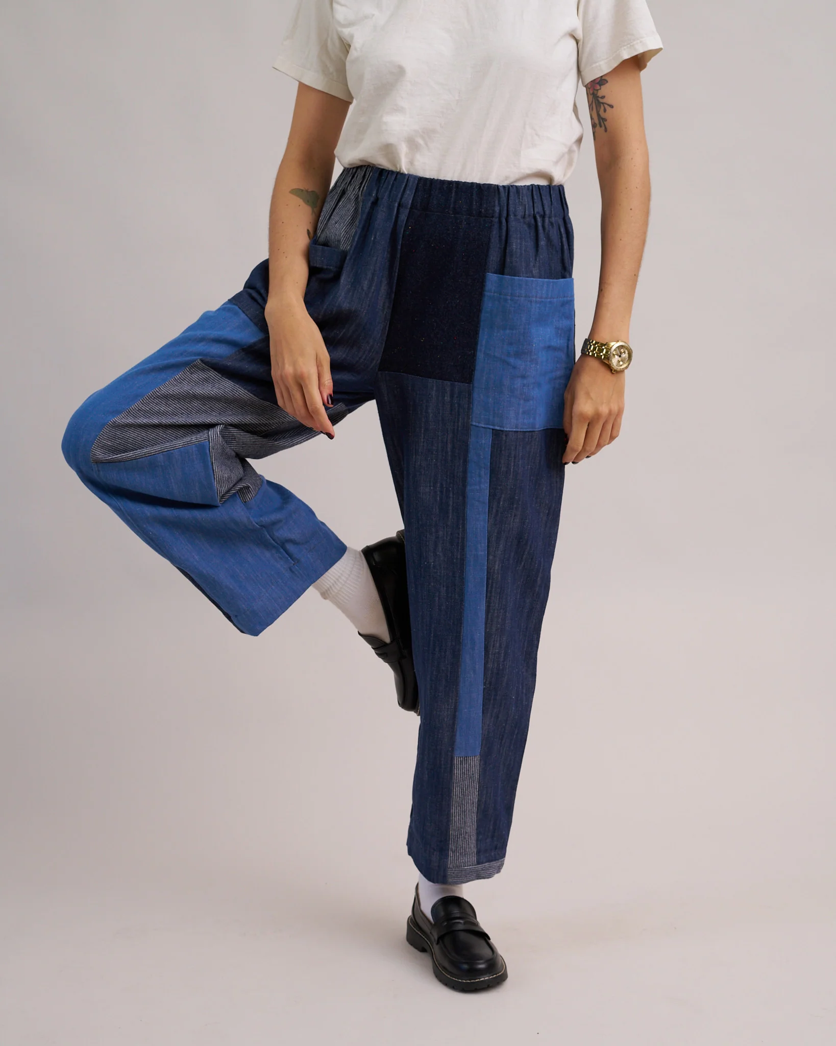 Weekend Chore Pants PDF Sewing Pattern | Relaxed Workwear Pants - Image 9