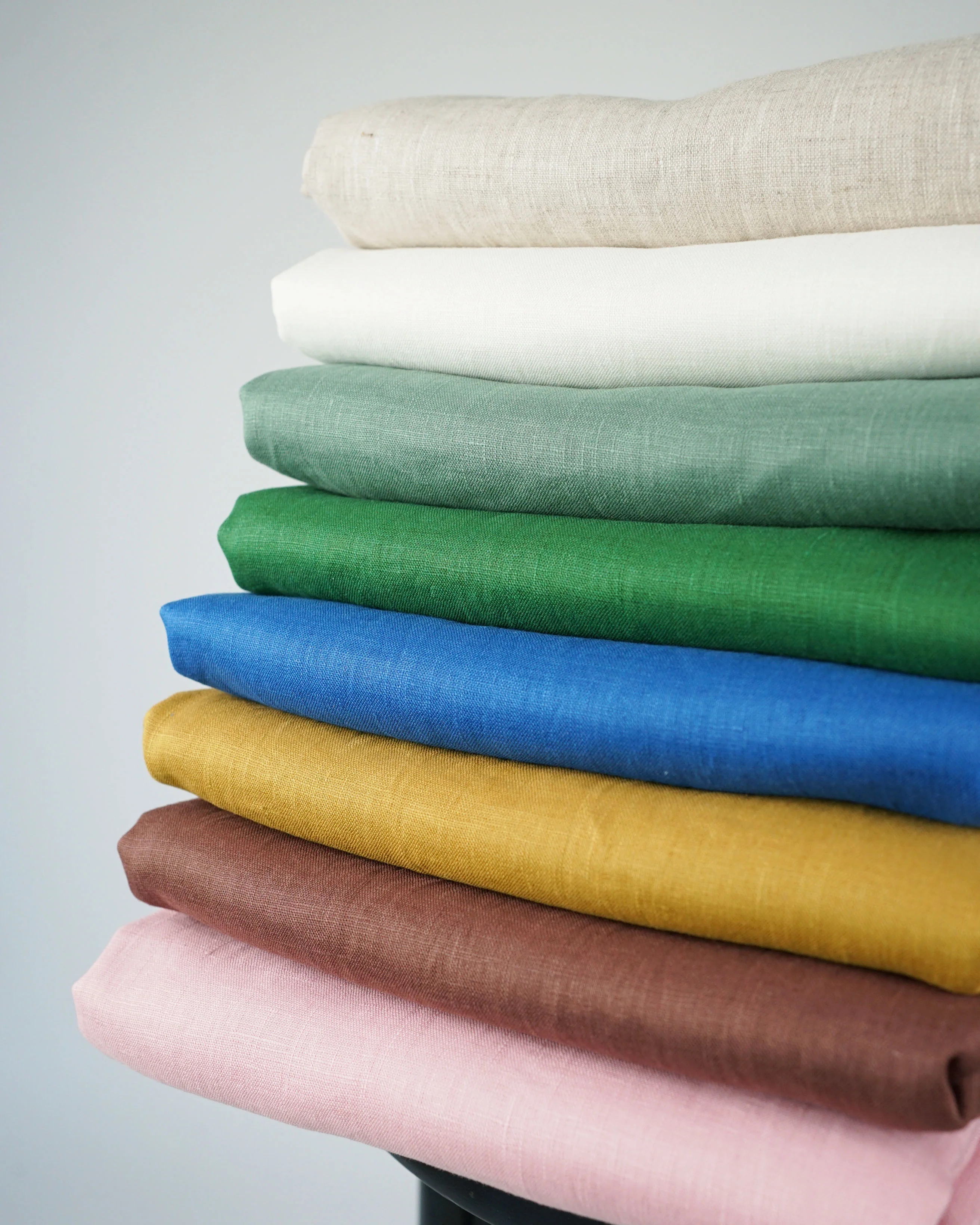 Cobalt Summer Cloud Linen - Image 5