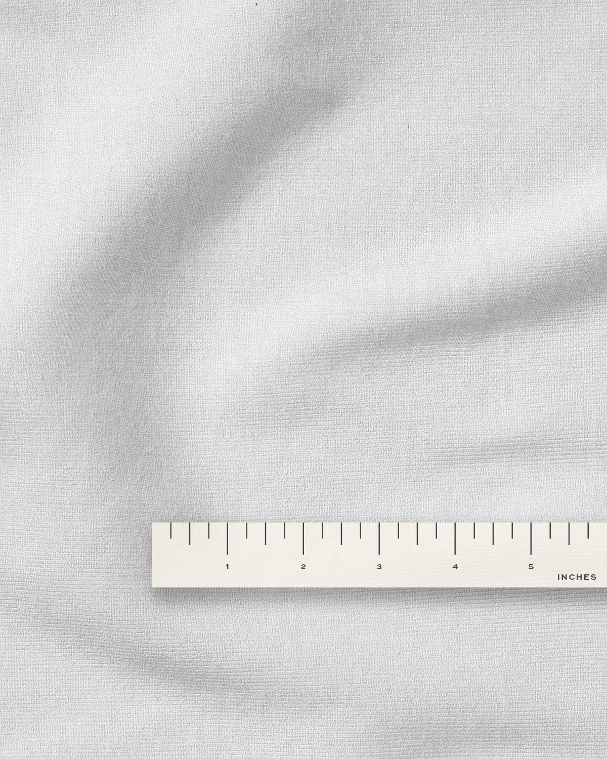 White Cotton Linen Twill - Image 3