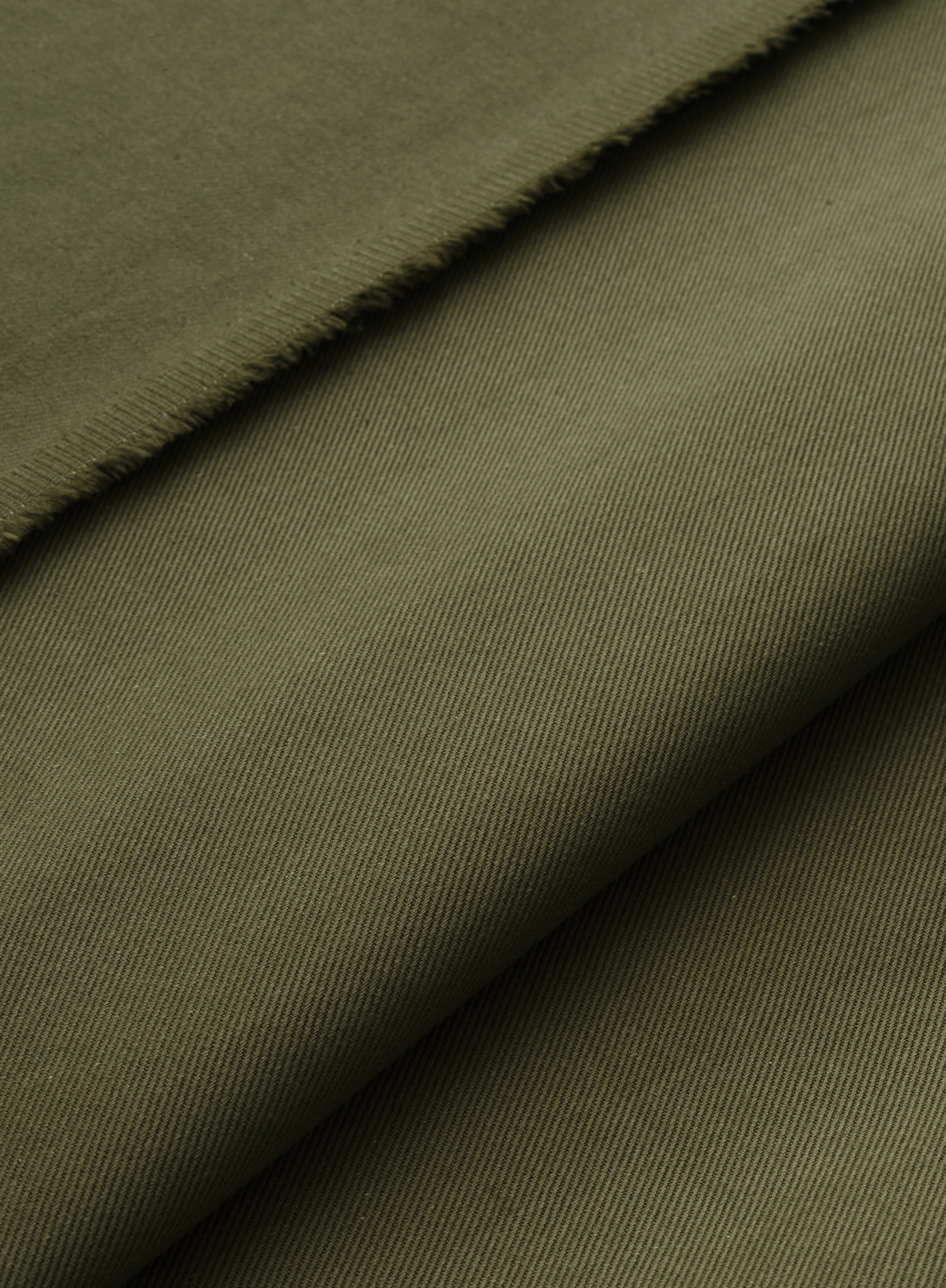 Wild Olive 9.5 oz Bull Denim - Image 2