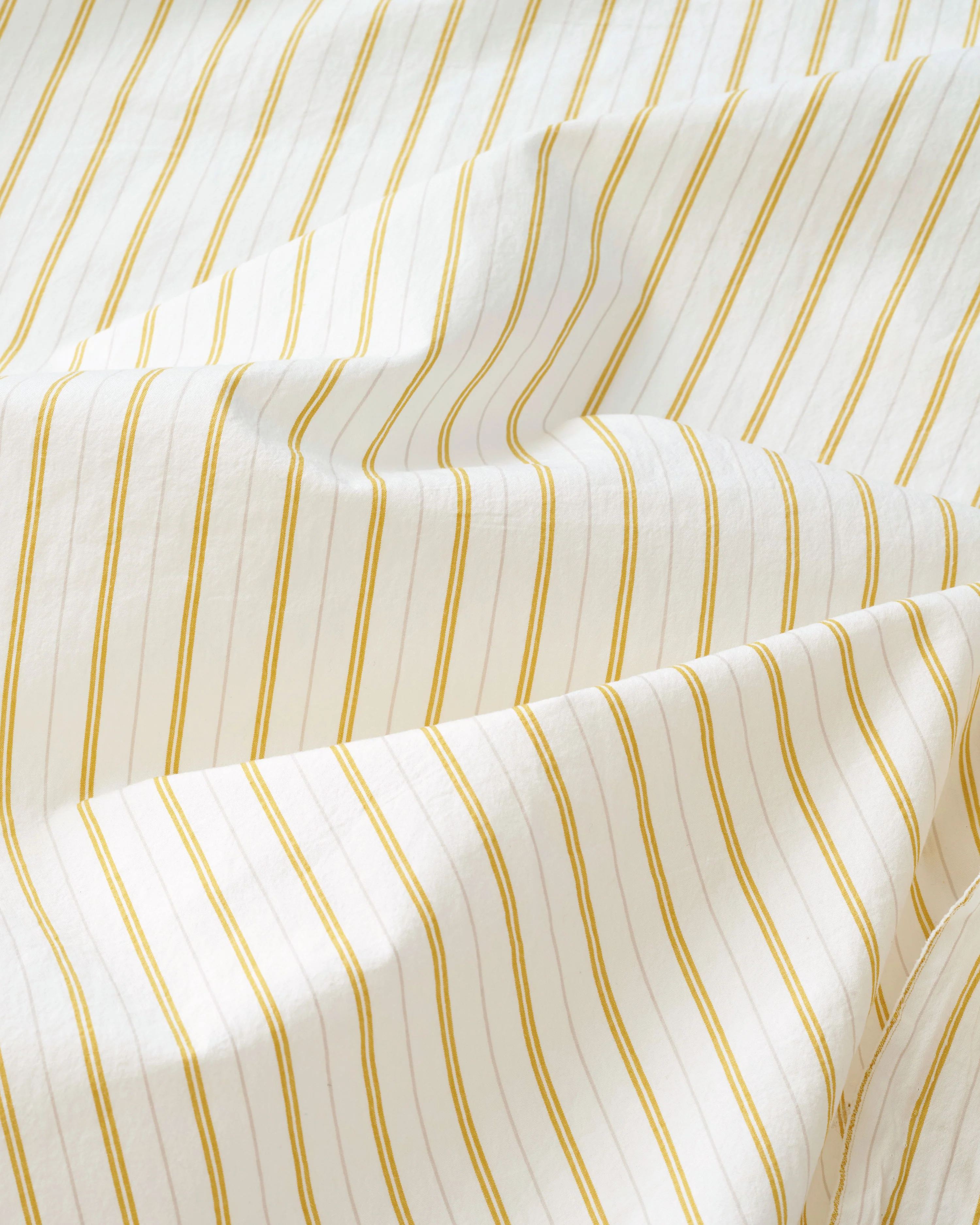Yellow Bee Premium Striped Cotton